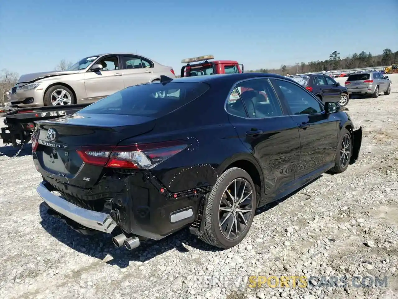 4 Photograph of a damaged car 4T1G11AKXMU534179 TOYOTA CAMRY 2021