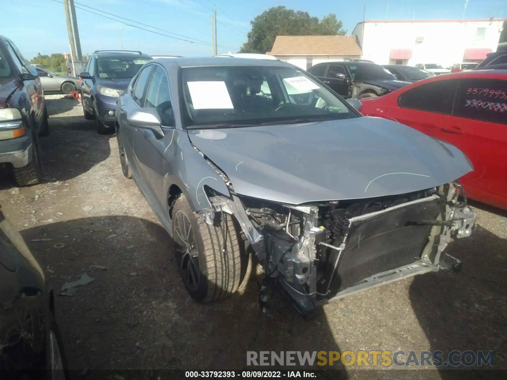 1 Photograph of a damaged car 4T1G11AKXMU536255 TOYOTA CAMRY 2021