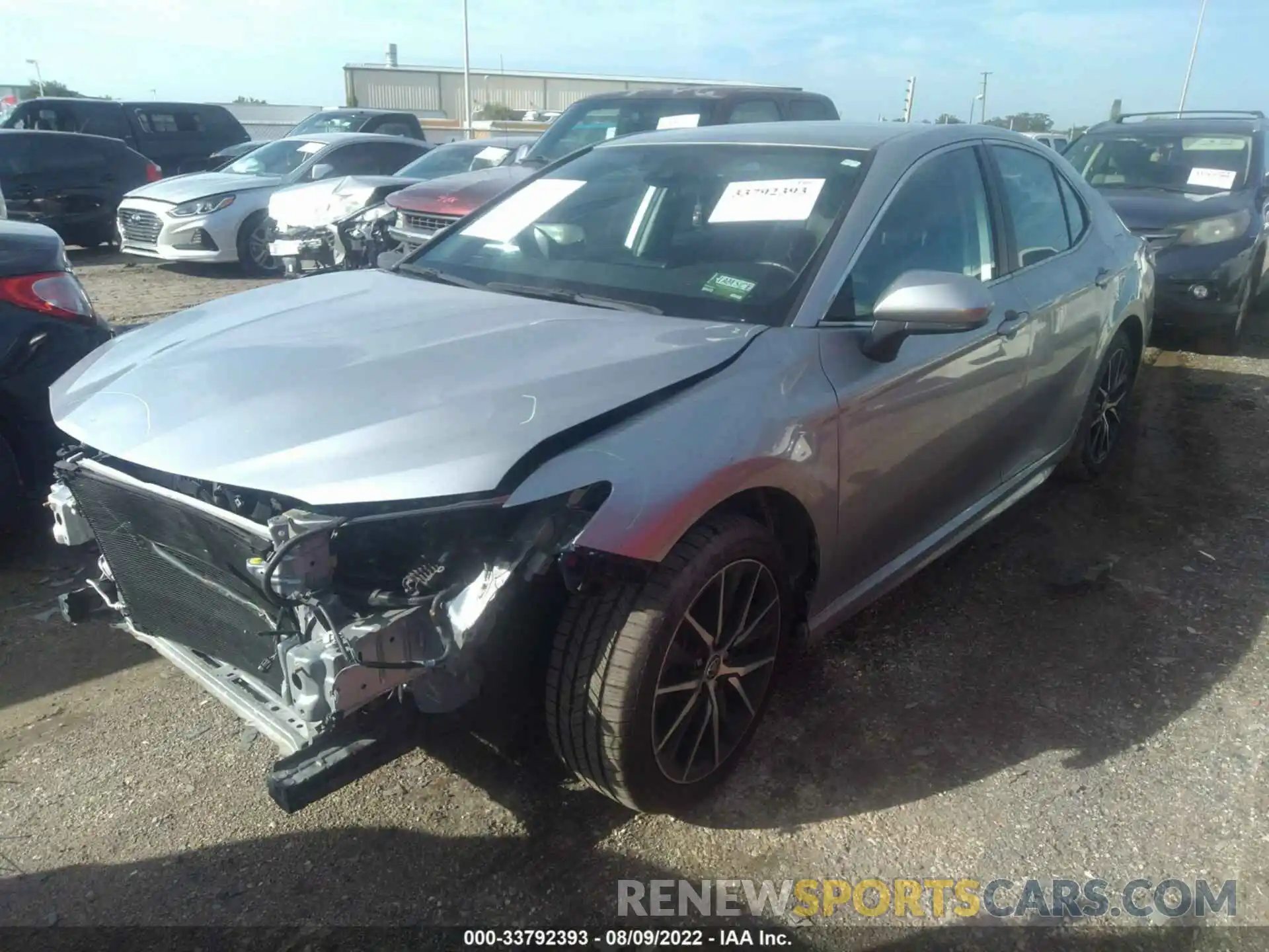 2 Photograph of a damaged car 4T1G11AKXMU536255 TOYOTA CAMRY 2021