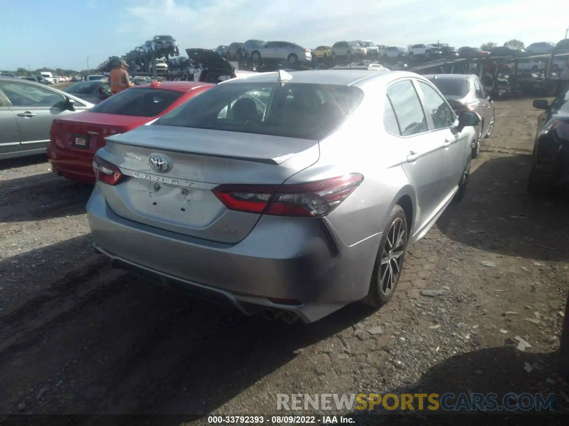 4 Photograph of a damaged car 4T1G11AKXMU536255 TOYOTA CAMRY 2021