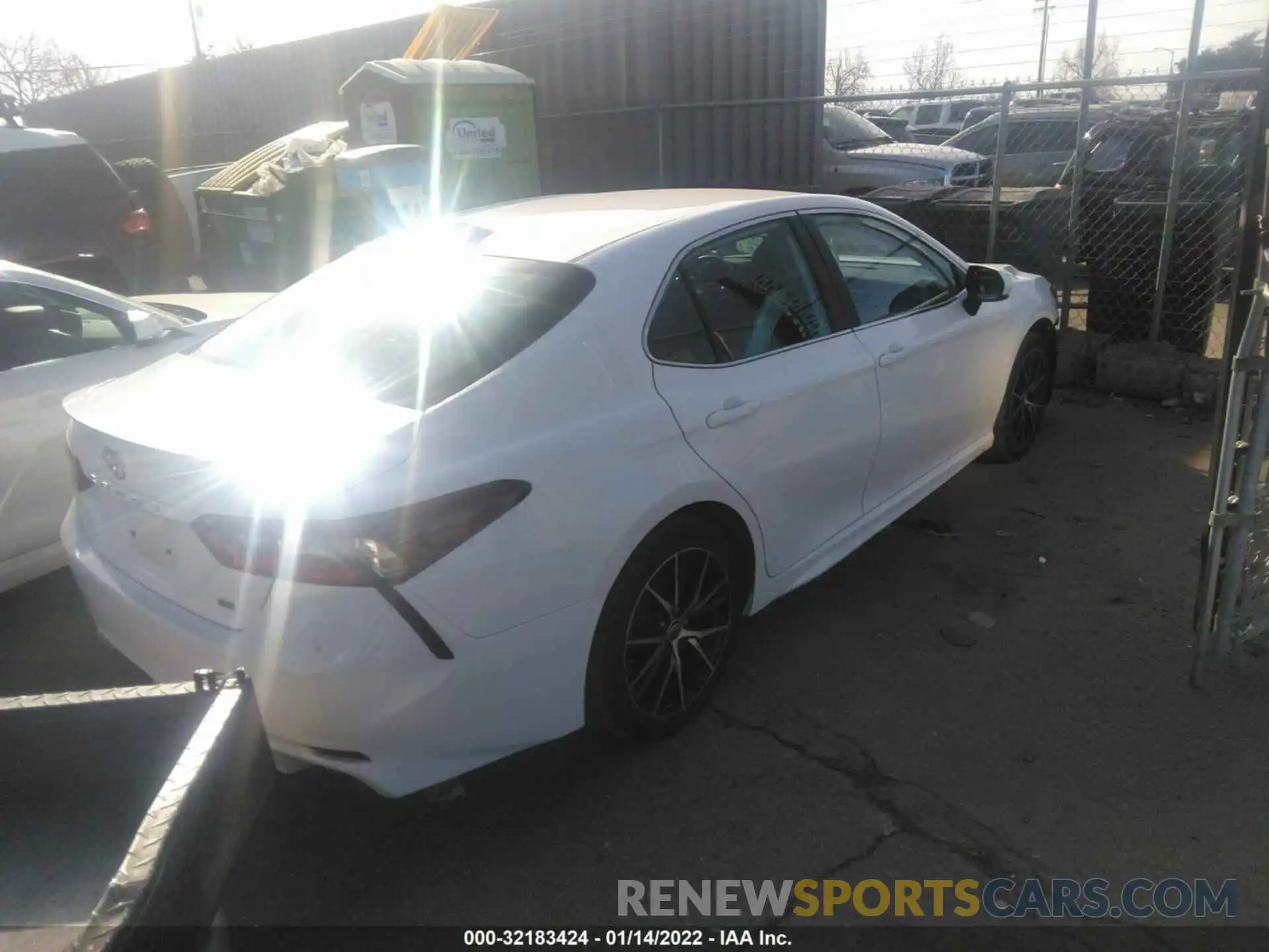 4 Photograph of a damaged car 4T1G11AKXMU542802 TOYOTA CAMRY 2021