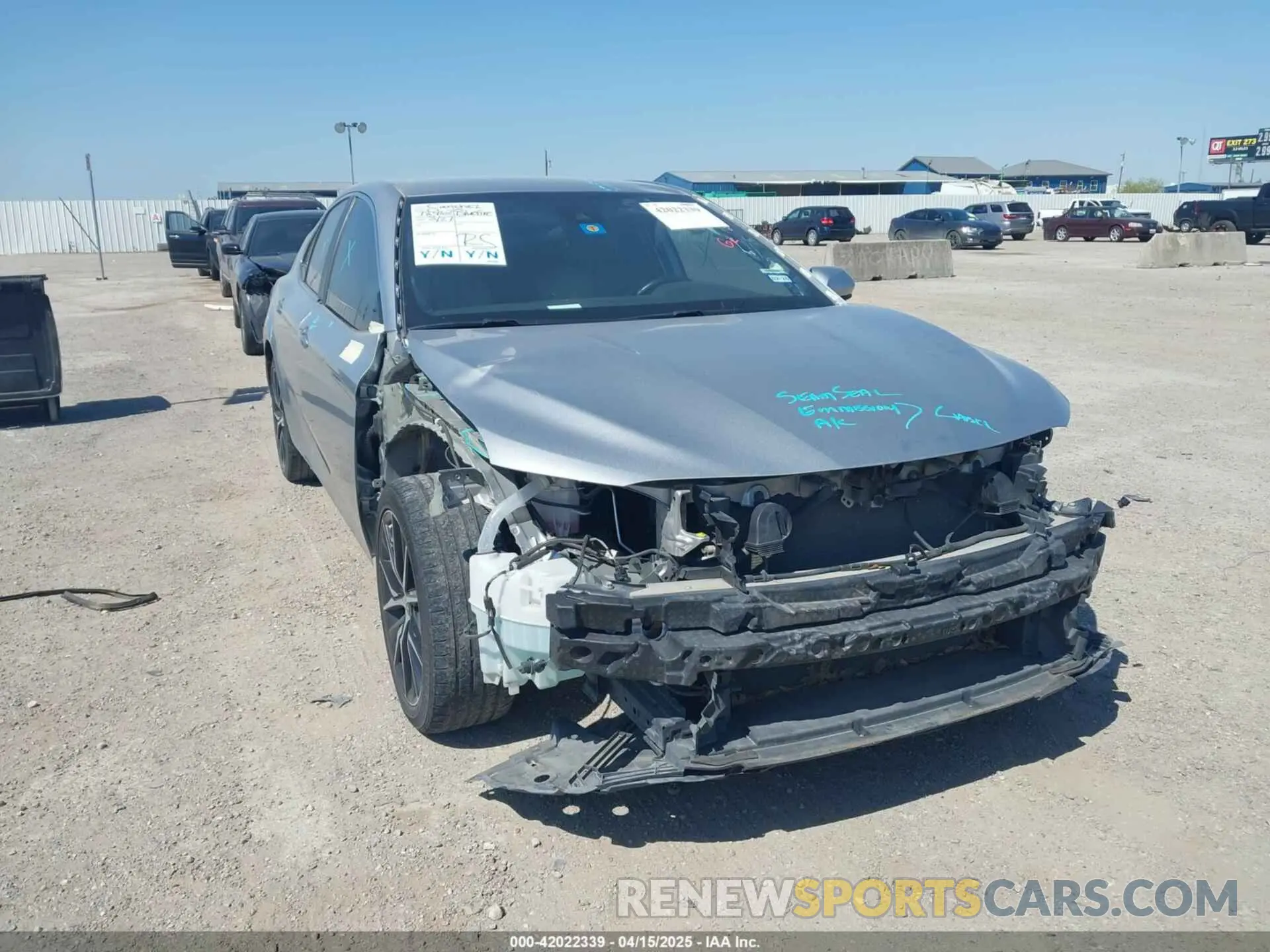 6 Photograph of a damaged car 4T1G11AKXMU555341 TOYOTA CAMRY 2021
