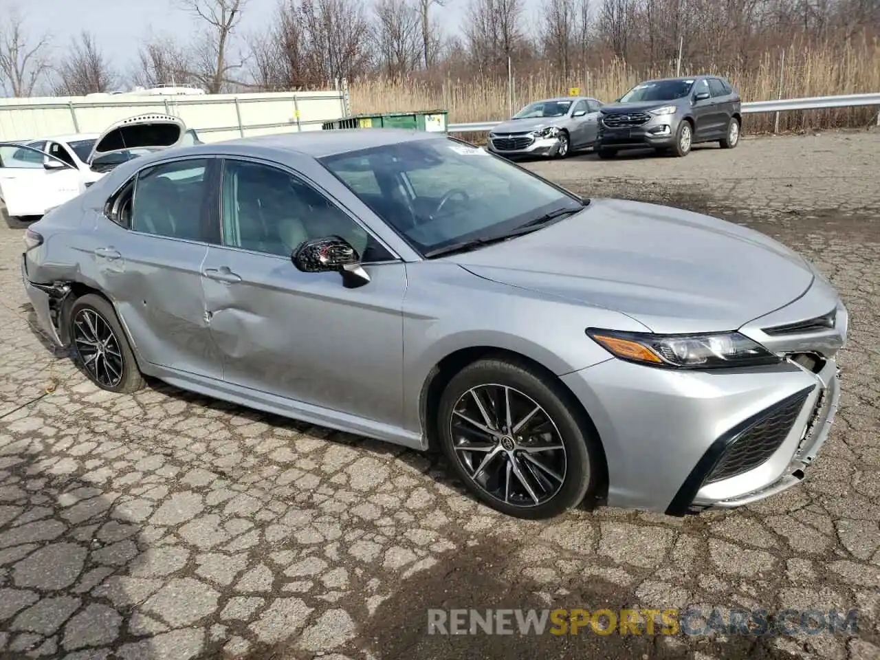 4 Photograph of a damaged car 4T1G11AKXMU557123 TOYOTA CAMRY 2021