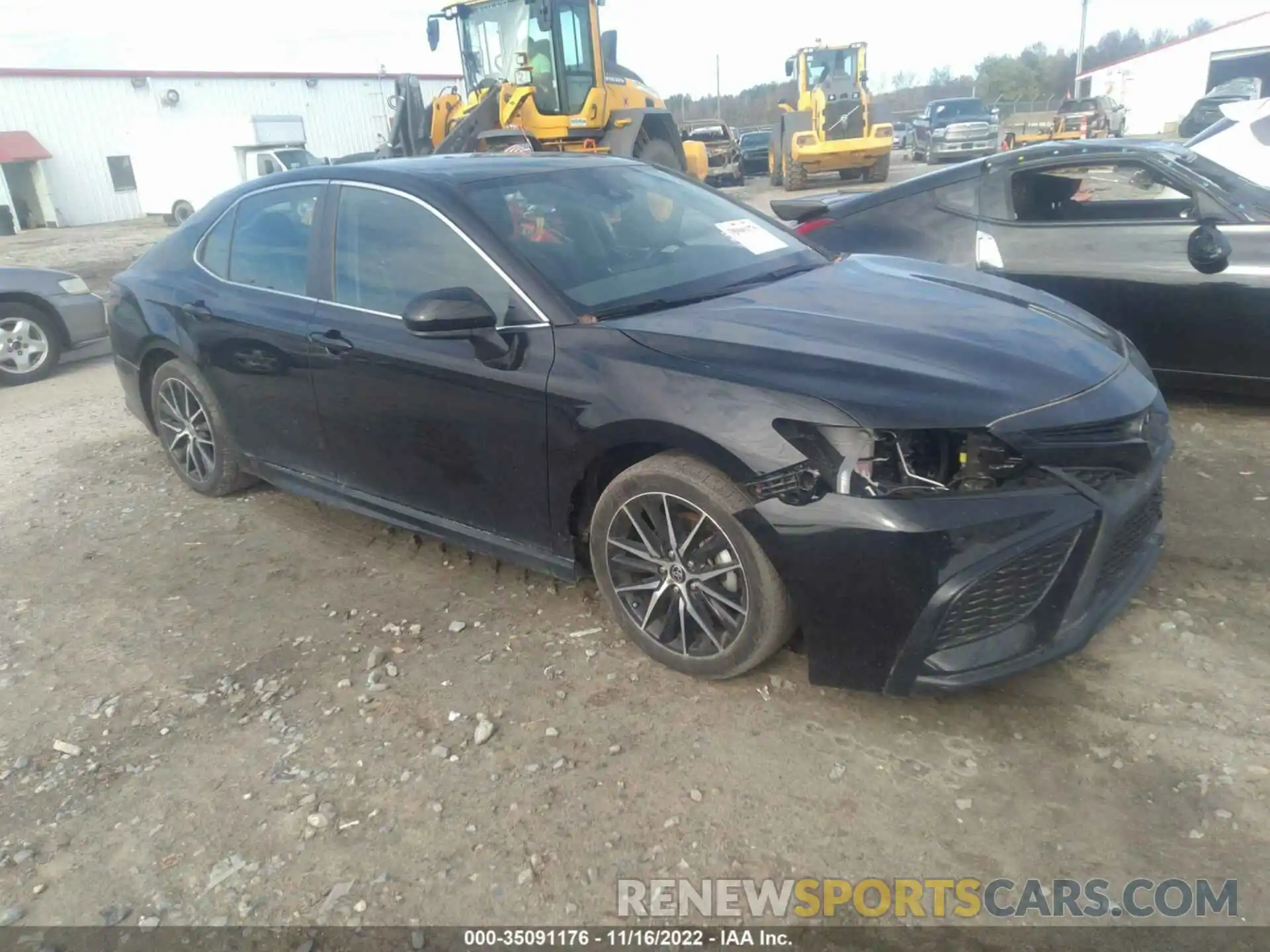 1 Photograph of a damaged car 4T1G11AKXMU558949 TOYOTA CAMRY 2021