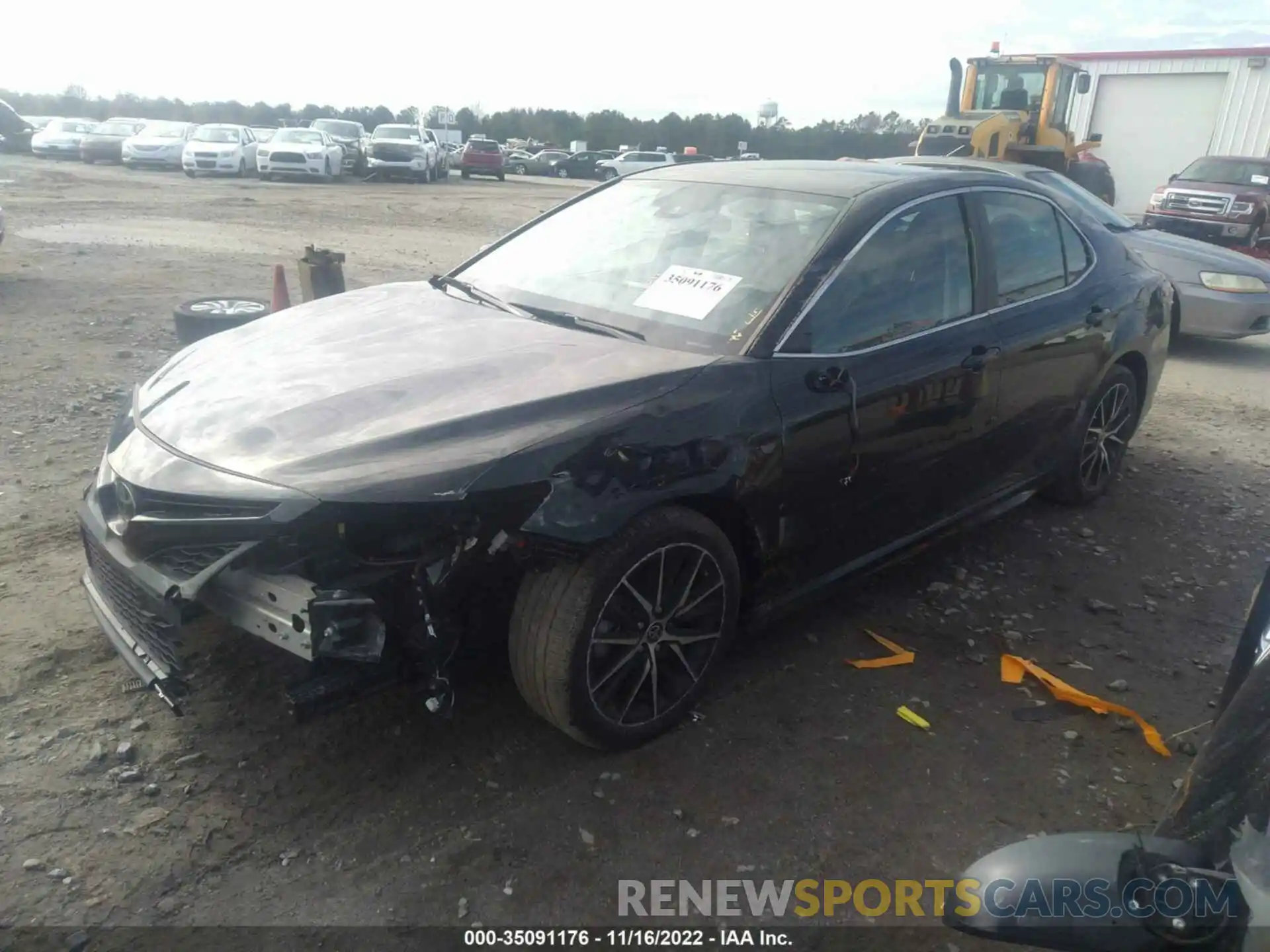 2 Photograph of a damaged car 4T1G11AKXMU558949 TOYOTA CAMRY 2021