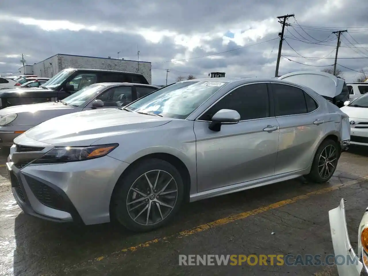 1 Photograph of a damaged car 4T1G11AKXMU561799 TOYOTA CAMRY 2021