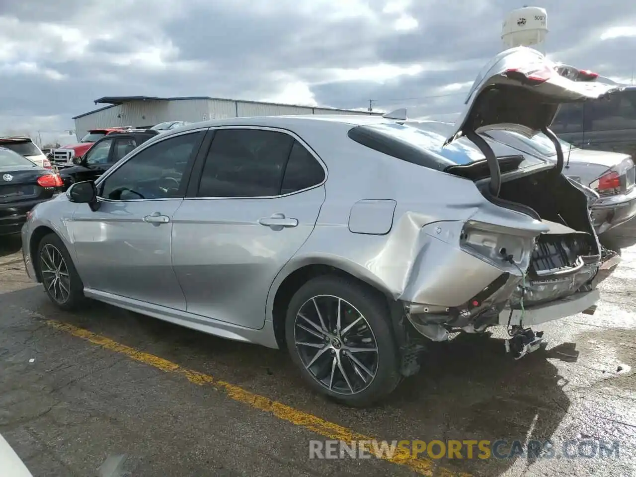 2 Photograph of a damaged car 4T1G11AKXMU561799 TOYOTA CAMRY 2021