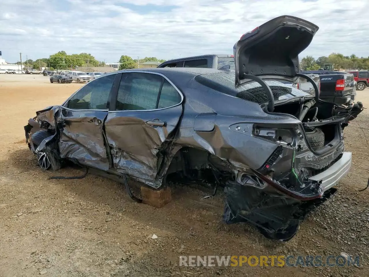 2 Photograph of a damaged car 4T1G11AKXMU568204 TOYOTA CAMRY 2021