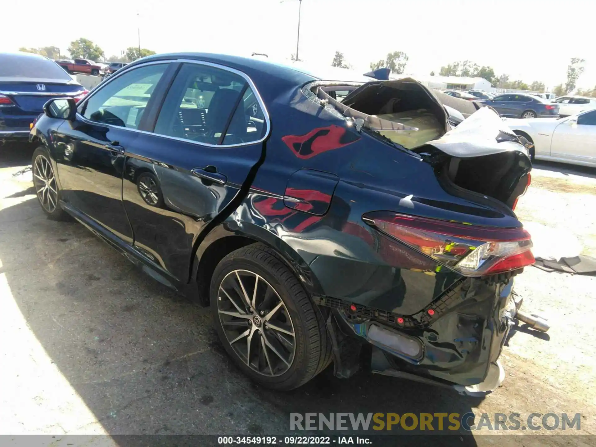 3 Photograph of a damaged car 4T1G11AKXMU572639 TOYOTA CAMRY 2021