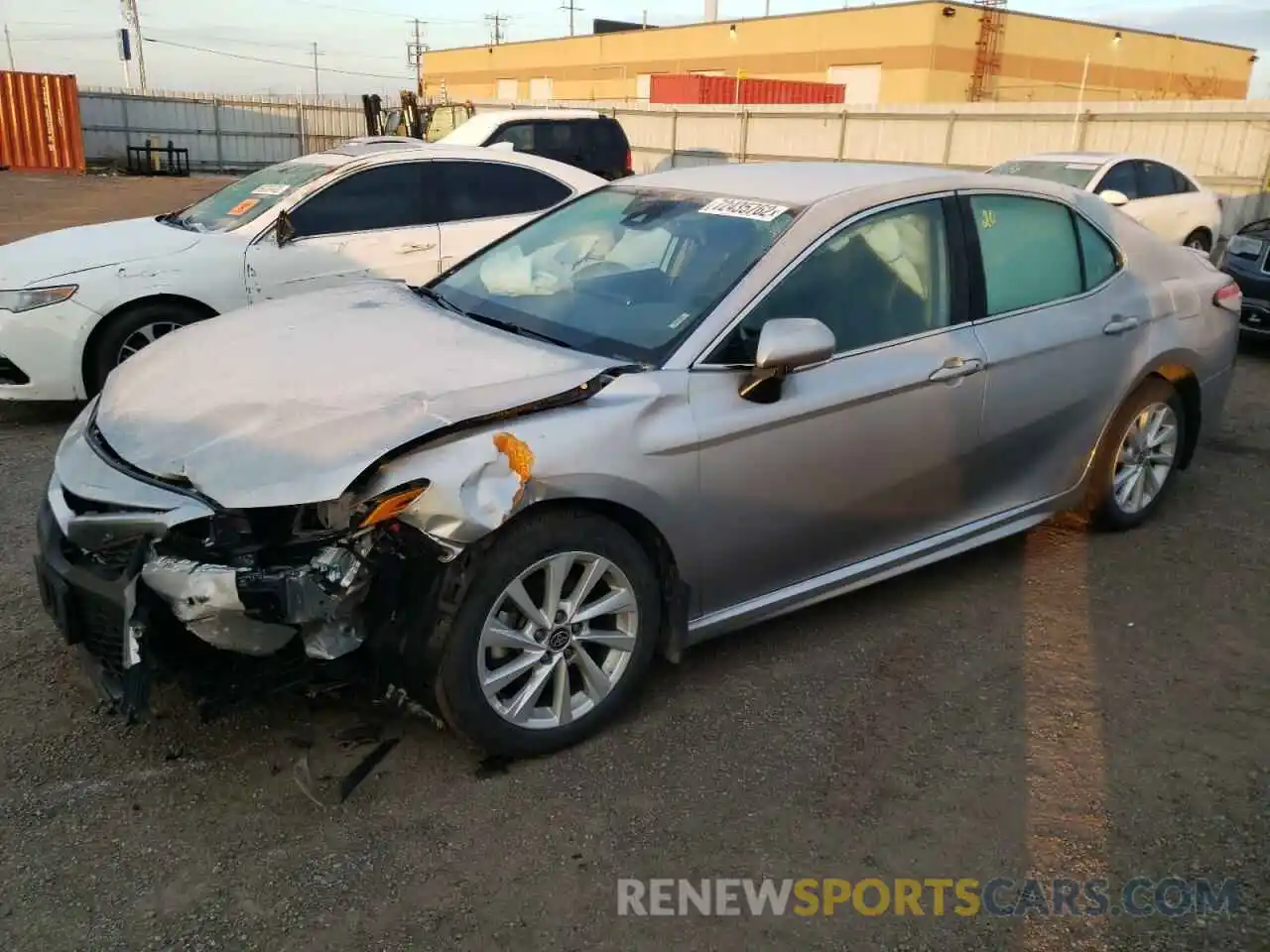 1 Photograph of a damaged car 4T1G11AKXMU574259 TOYOTA CAMRY 2021