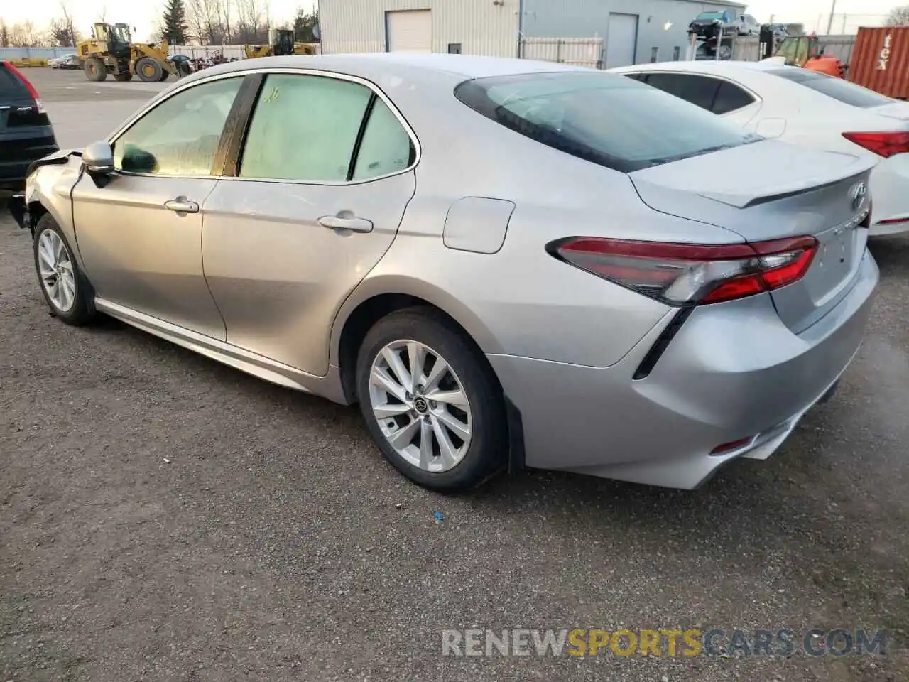 2 Photograph of a damaged car 4T1G11AKXMU574259 TOYOTA CAMRY 2021