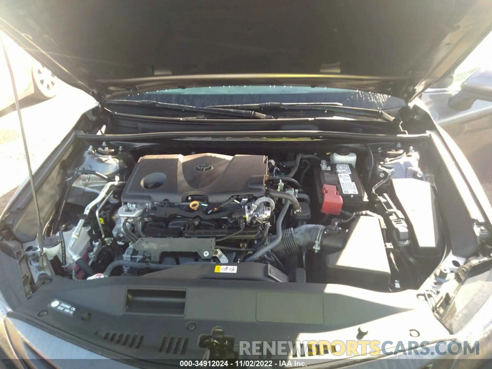 10 Photograph of a damaged car 4T1G11AKXMU578862 TOYOTA CAMRY 2021
