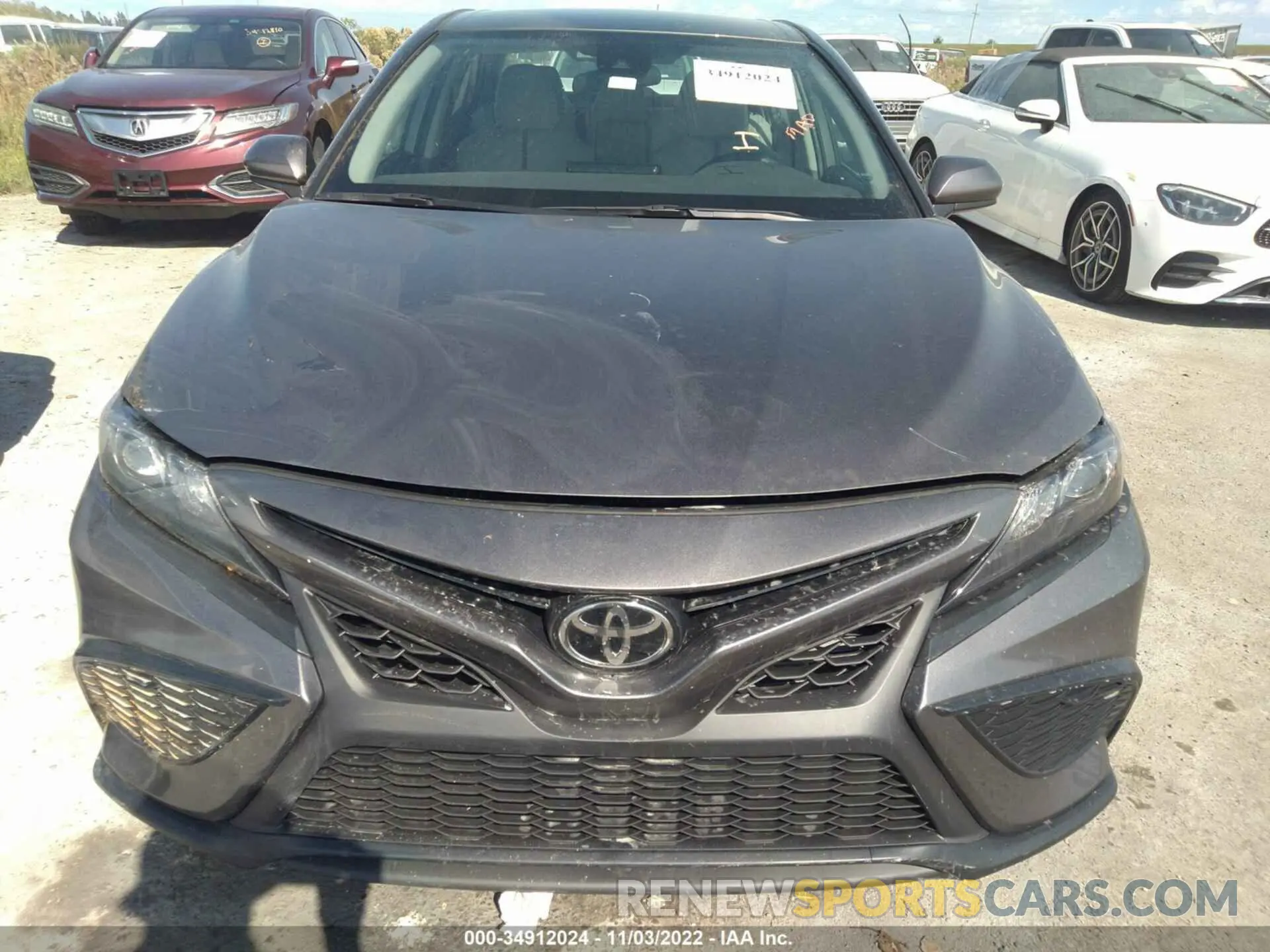 6 Photograph of a damaged car 4T1G11AKXMU578862 TOYOTA CAMRY 2021
