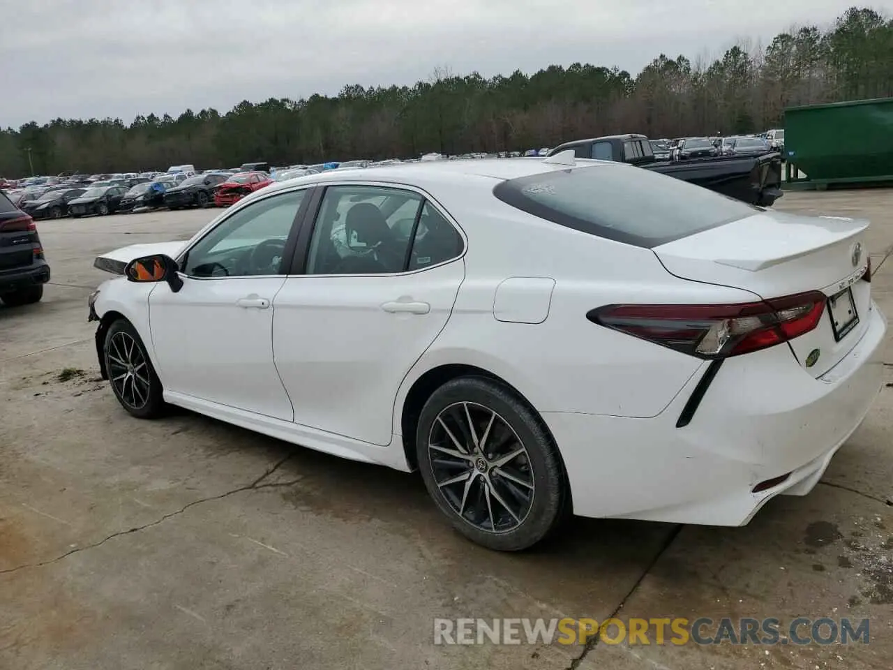 2 Photograph of a damaged car 4T1G11AKXMU587366 TOYOTA CAMRY 2021