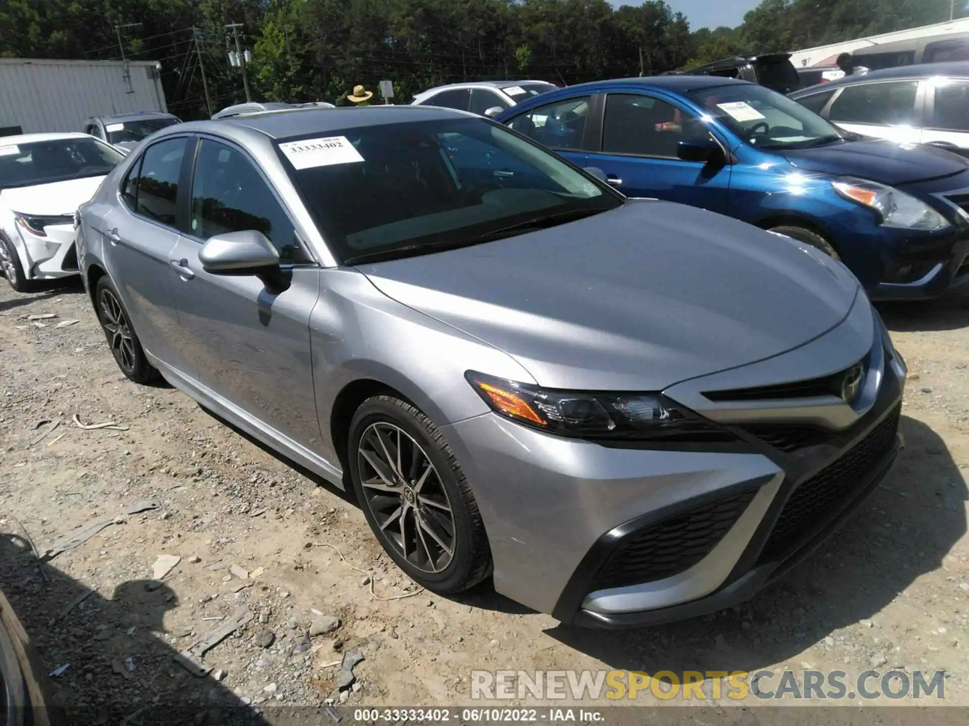 1 Photograph of a damaged car 4T1G11AKXMU587416 TOYOTA CAMRY 2021