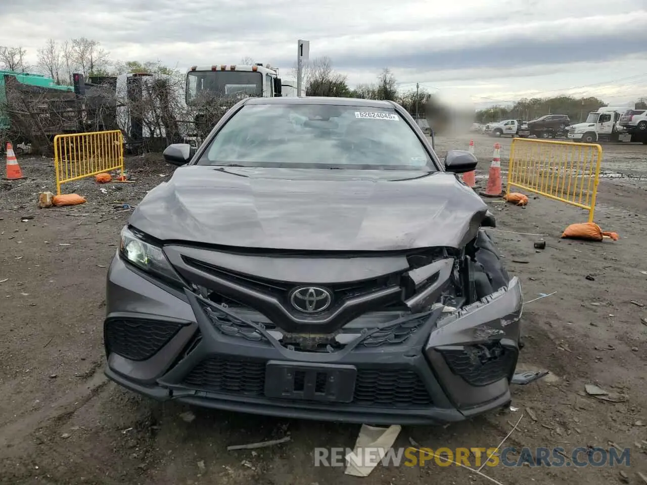 5 Photograph of a damaged car 4T1G11AKXMU588114 TOYOTA CAMRY 2021