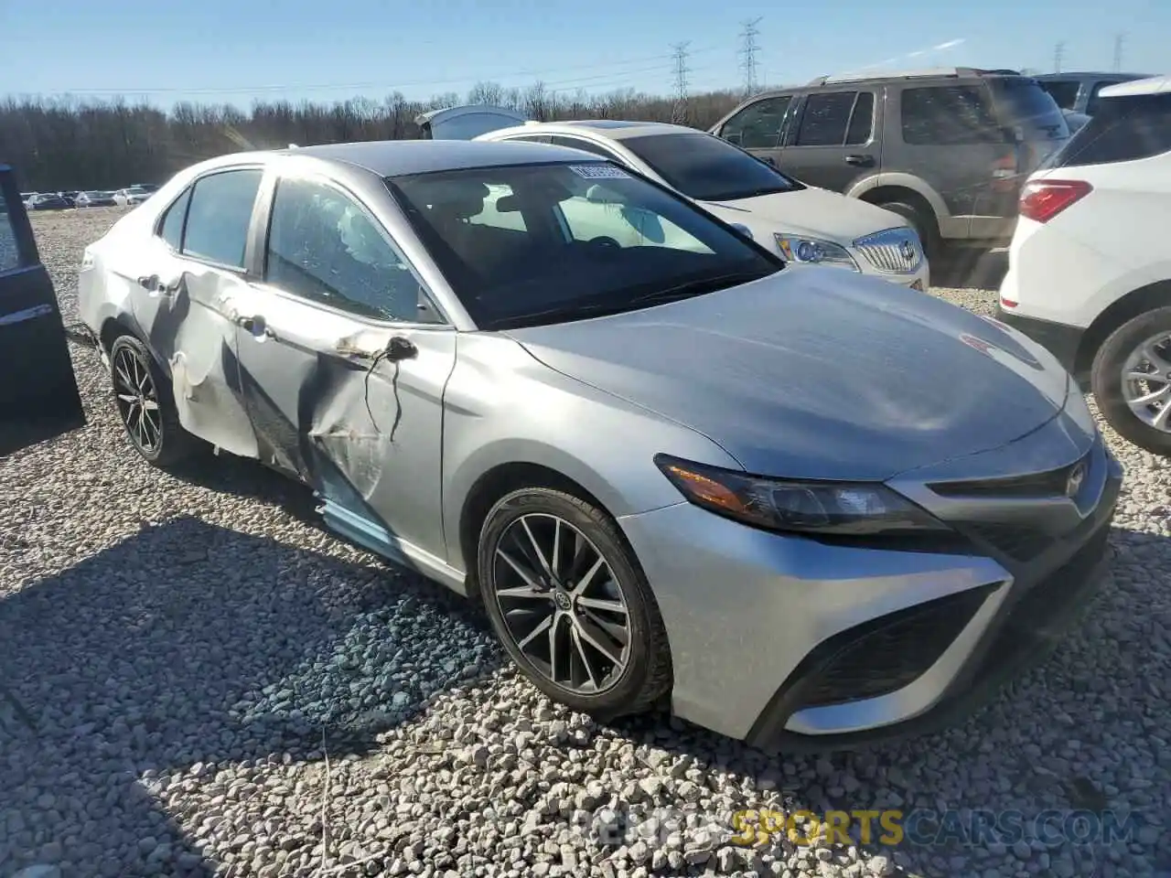 4 Photograph of a damaged car 4T1G11AKXMU591482 TOYOTA CAMRY 2021