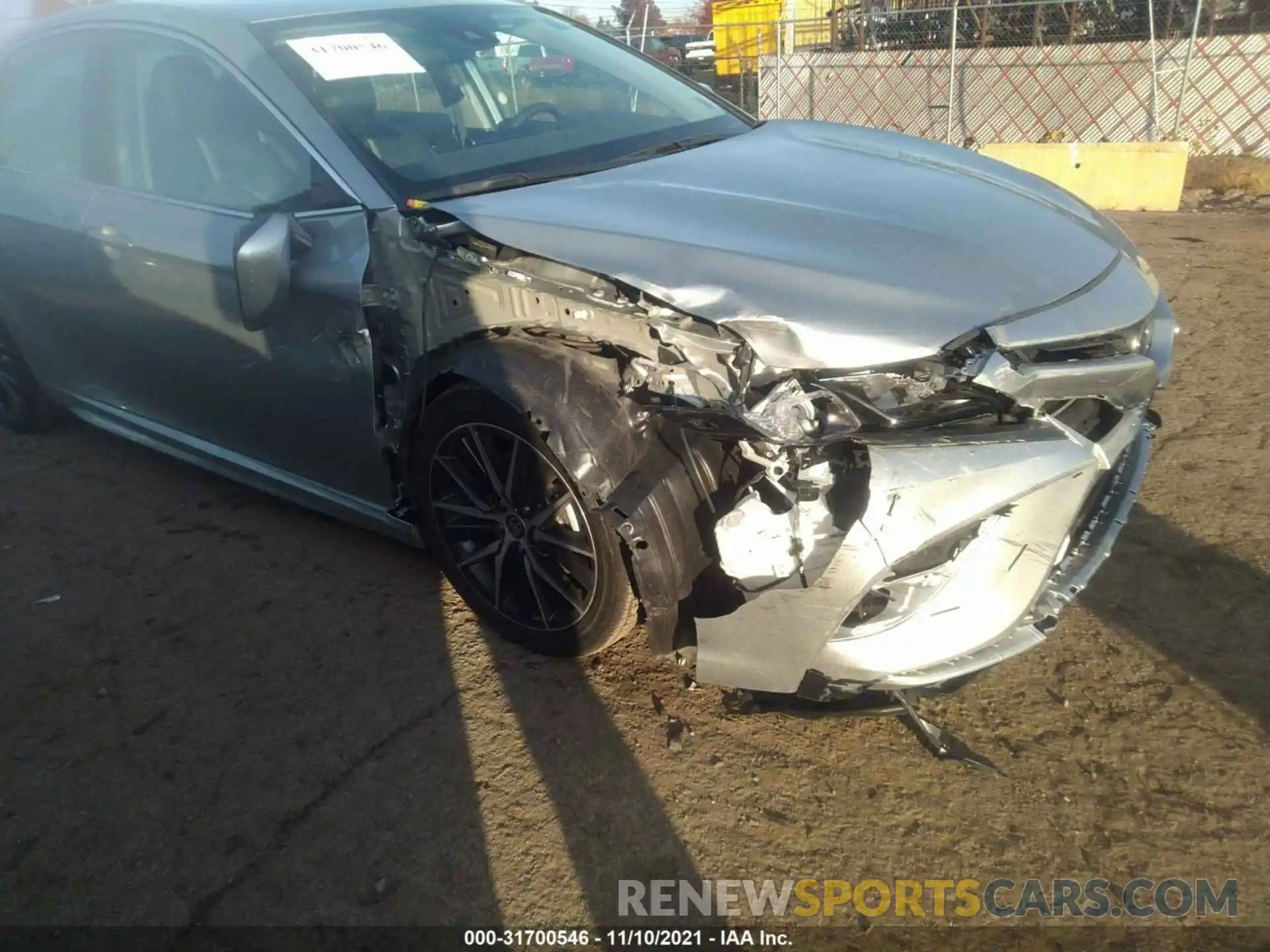 6 Photograph of a damaged car 4T1G11AKXMU592745 TOYOTA CAMRY 2021