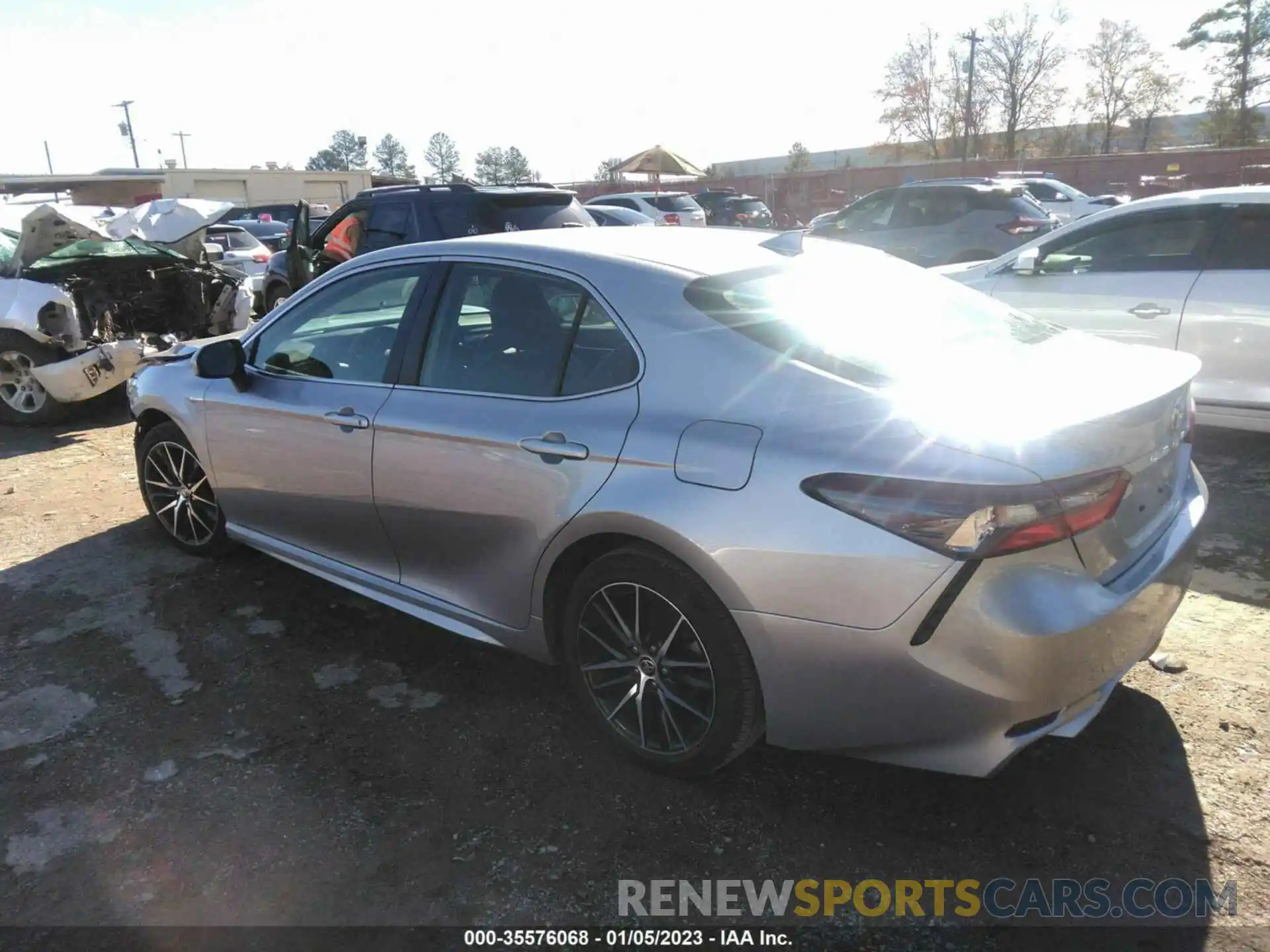 3 Photograph of a damaged car 4T1G11AKXMU603694 TOYOTA CAMRY 2021