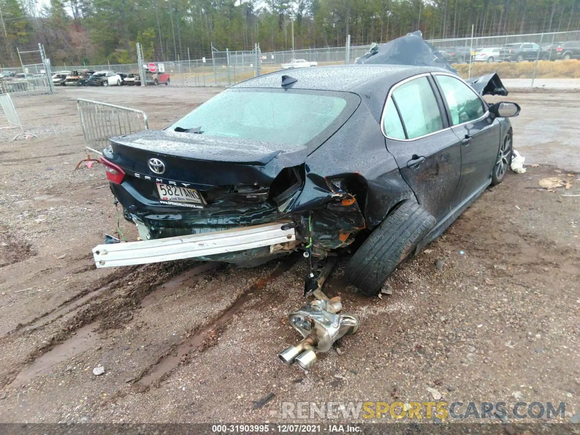 6 Photograph of a damaged car 4T1G11AL8MU431908 TOYOTA CAMRY 2021