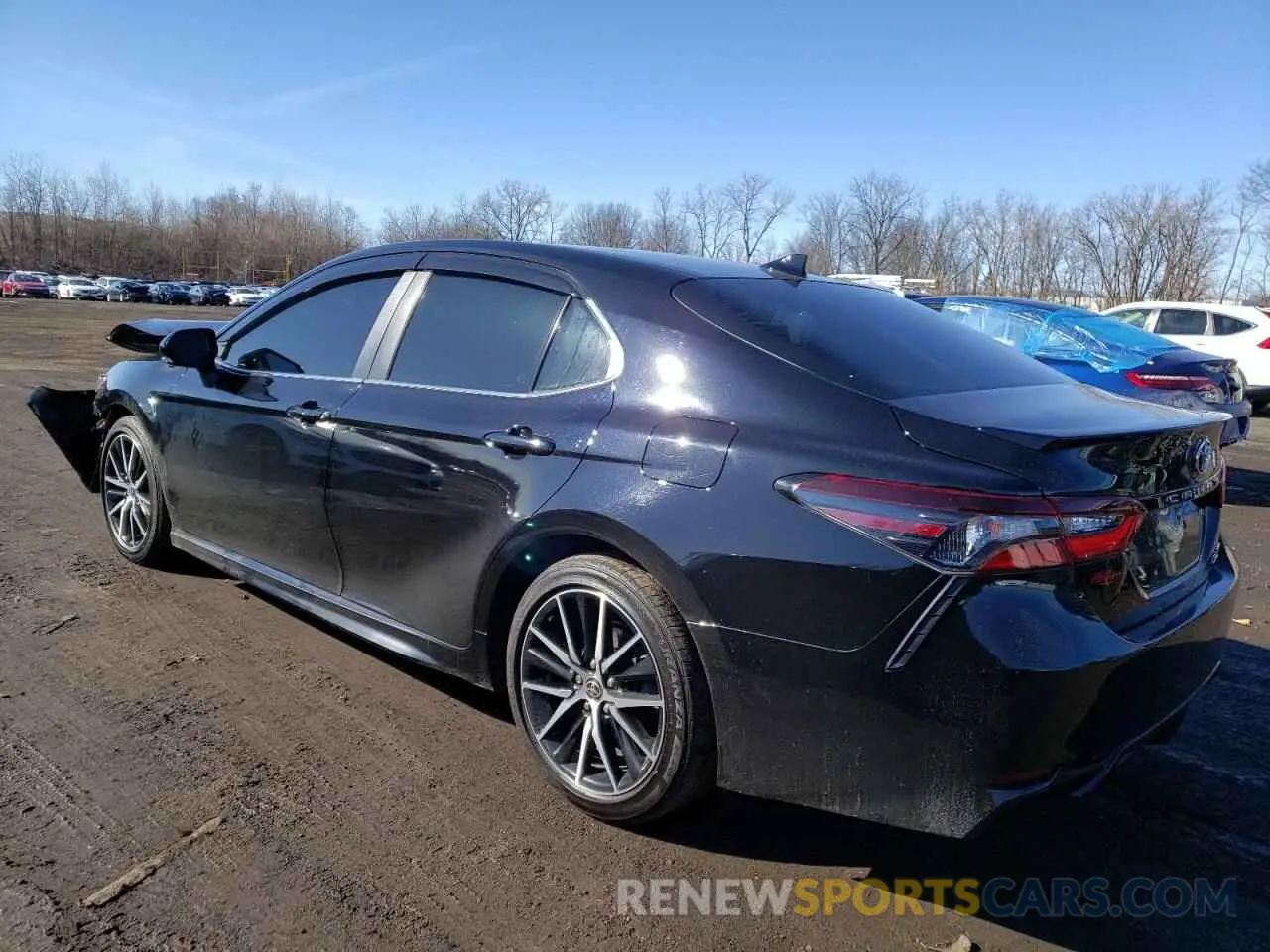 2 Photograph of a damaged car 4T1G11BK0MU022980 TOYOTA CAMRY 2021