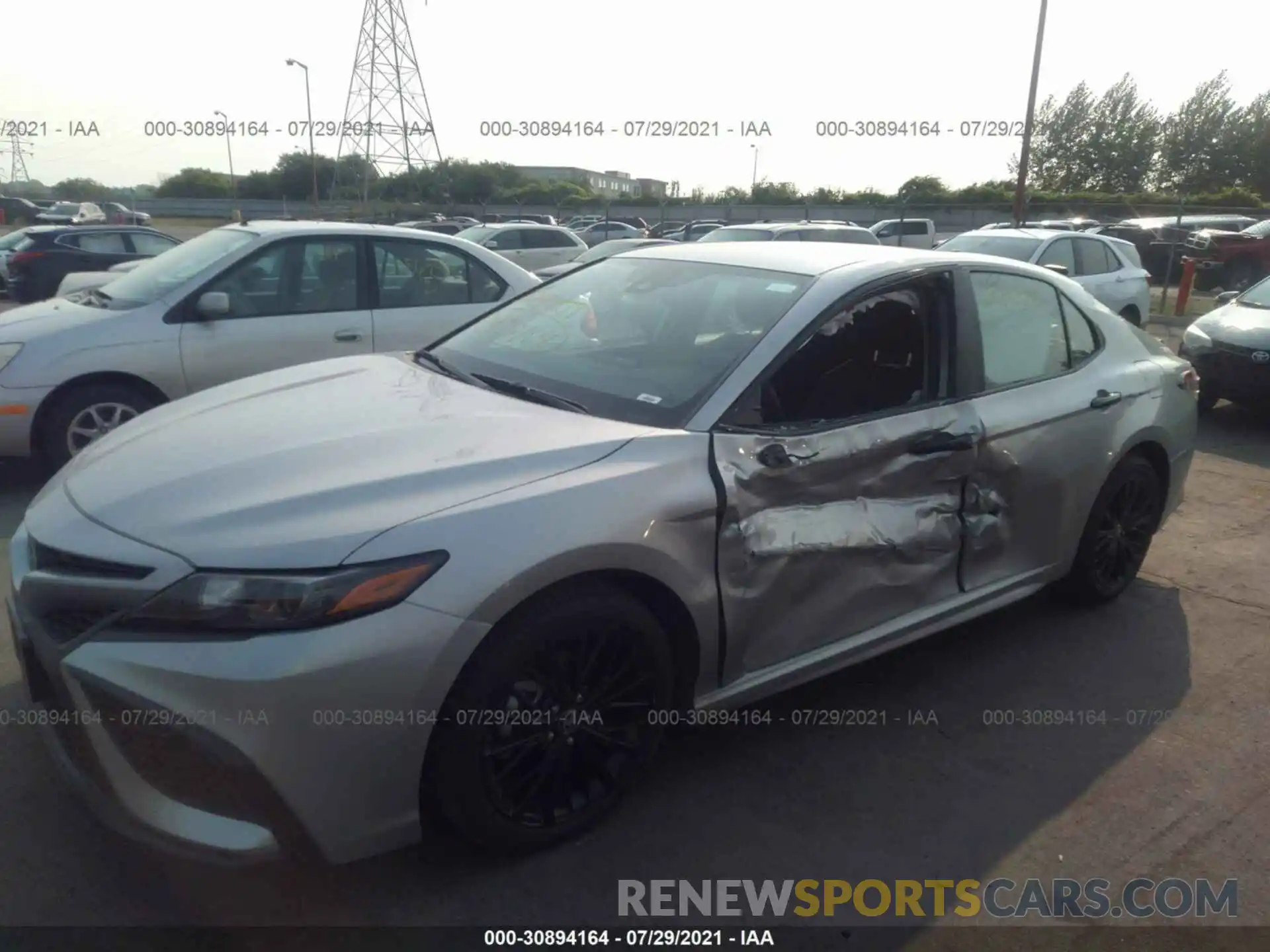 6 Photograph of a damaged car 4T1G11BK2MU024147 TOYOTA CAMRY 2021