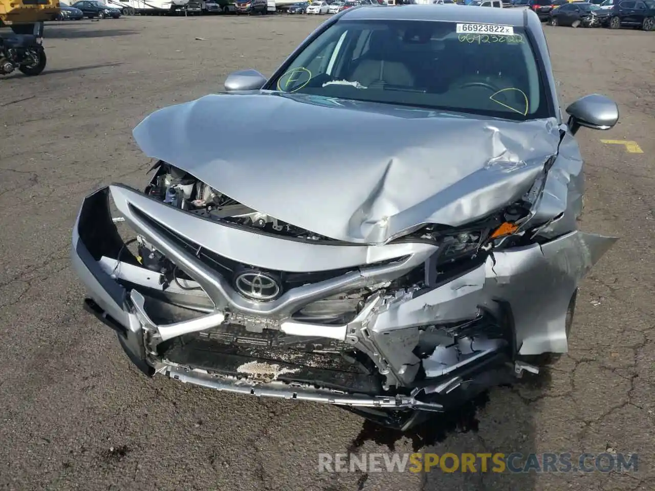 9 Photograph of a damaged car 4T1G11BK2MU025377 TOYOTA CAMRY 2021