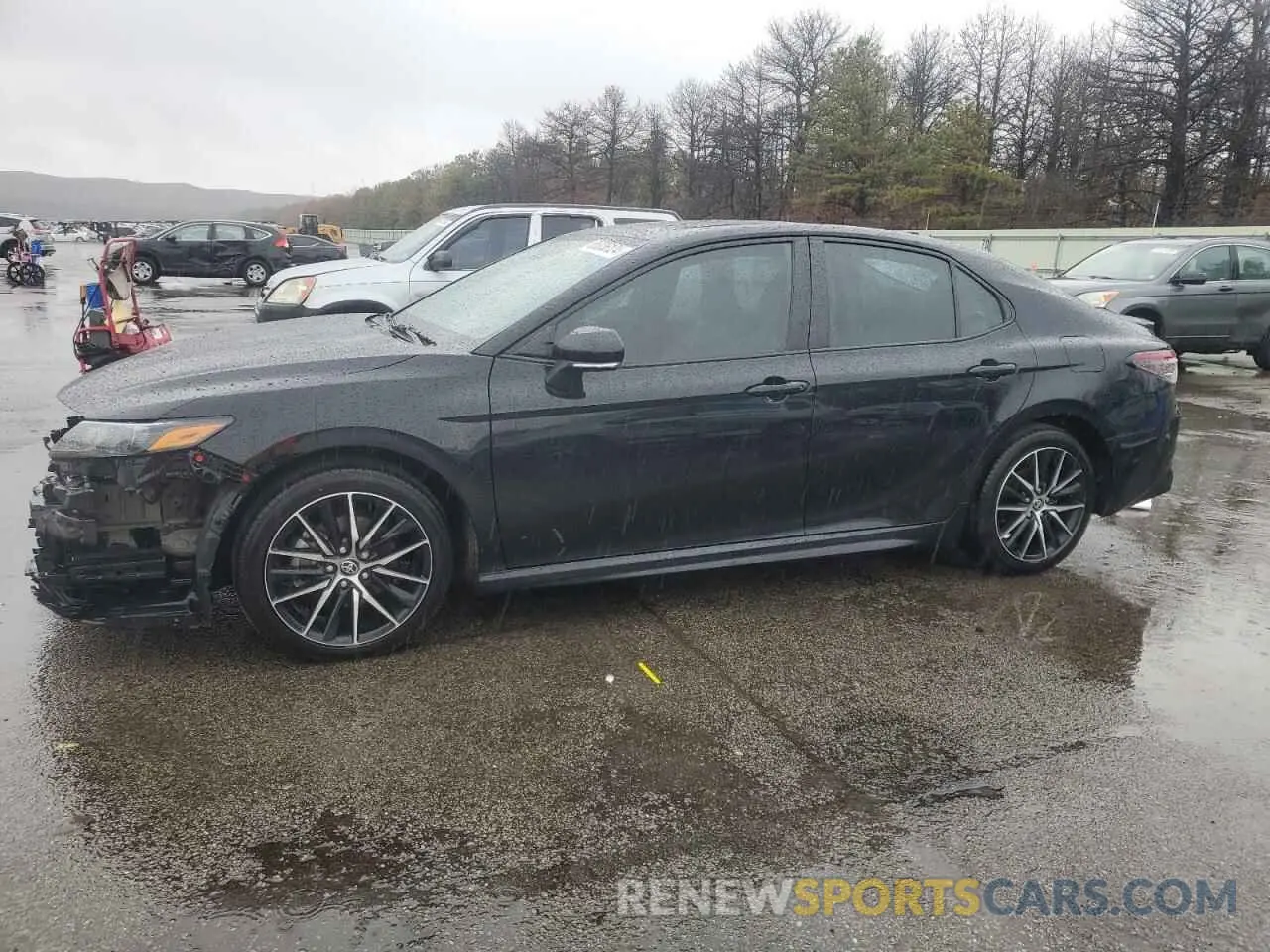 1 Photograph of a damaged car 4T1G11BK2MU045418 TOYOTA CAMRY 2021