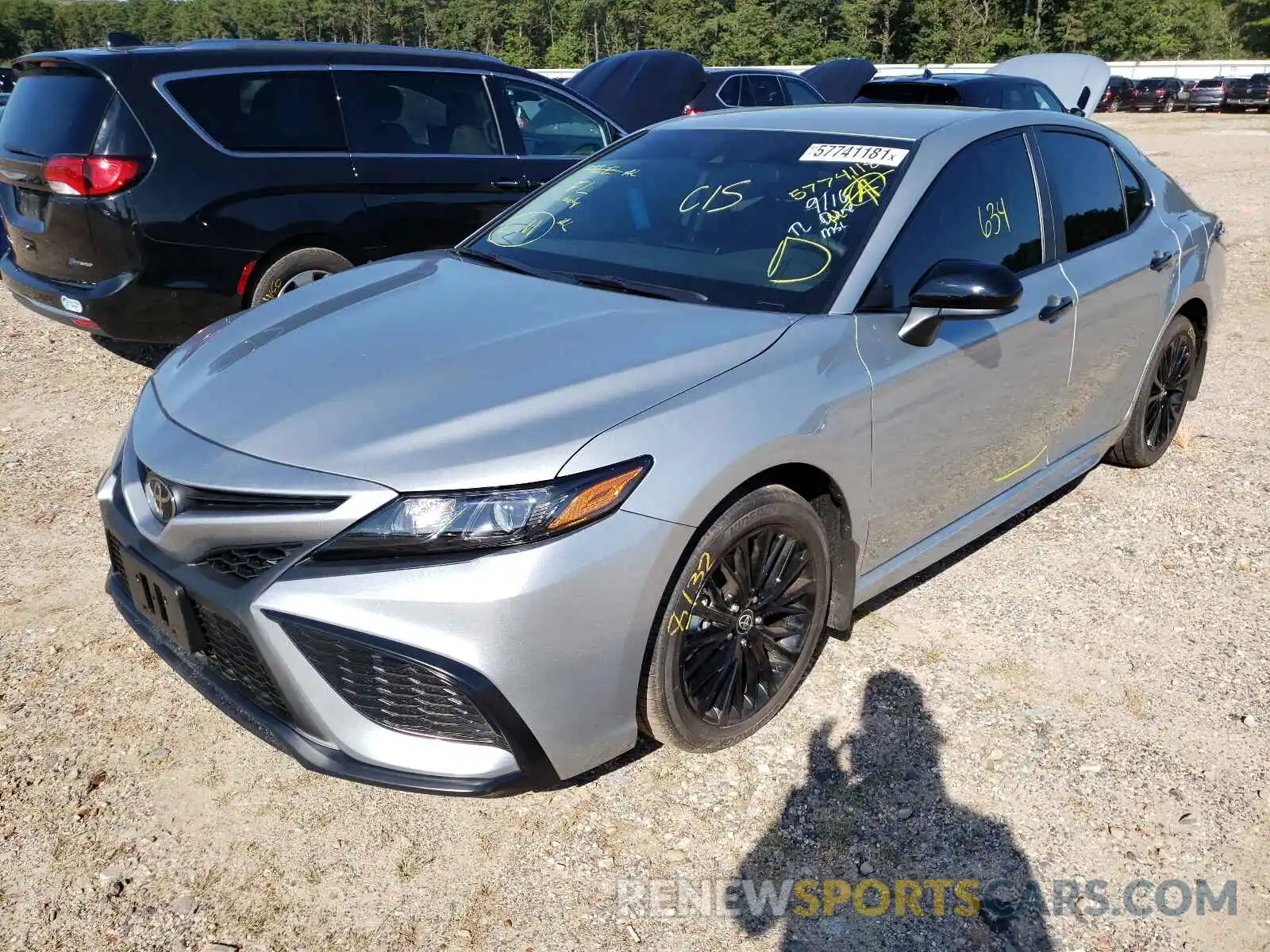 2 Photograph of a damaged car 4T1G11BK2MU046116 TOYOTA CAMRY 2021