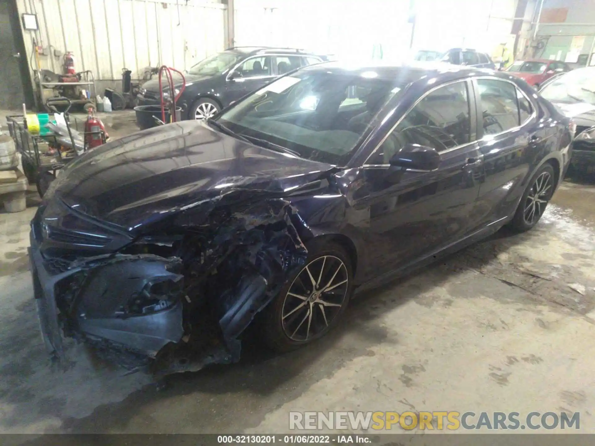 2 Photograph of a damaged car 4T1G11BK3MU020642 TOYOTA CAMRY 2021