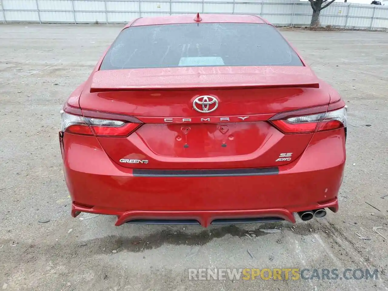 6 Photograph of a damaged car 4T1G11BK3MU026148 TOYOTA CAMRY 2021