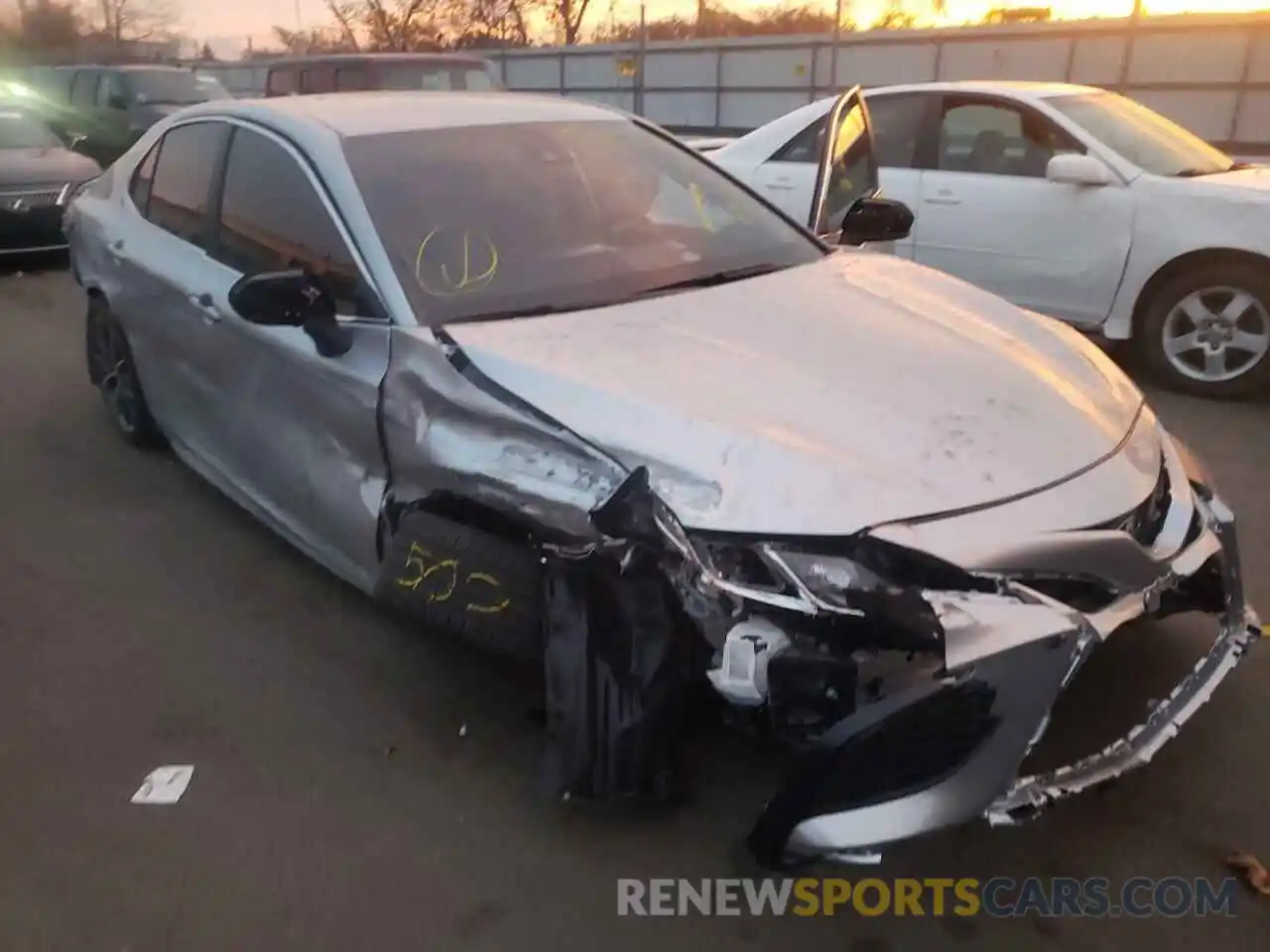 1 Photograph of a damaged car 4T1G11BK3MU029177 TOYOTA CAMRY 2021