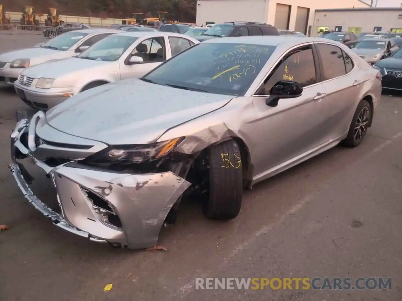 2 Photograph of a damaged car 4T1G11BK3MU029177 TOYOTA CAMRY 2021