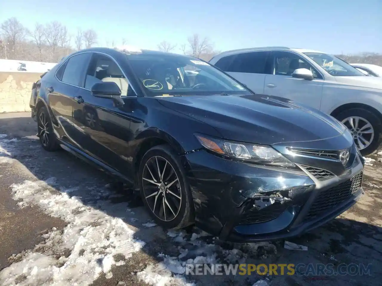 4 Photograph of a damaged car 4T1G11BK3MU036209 TOYOTA CAMRY 2021