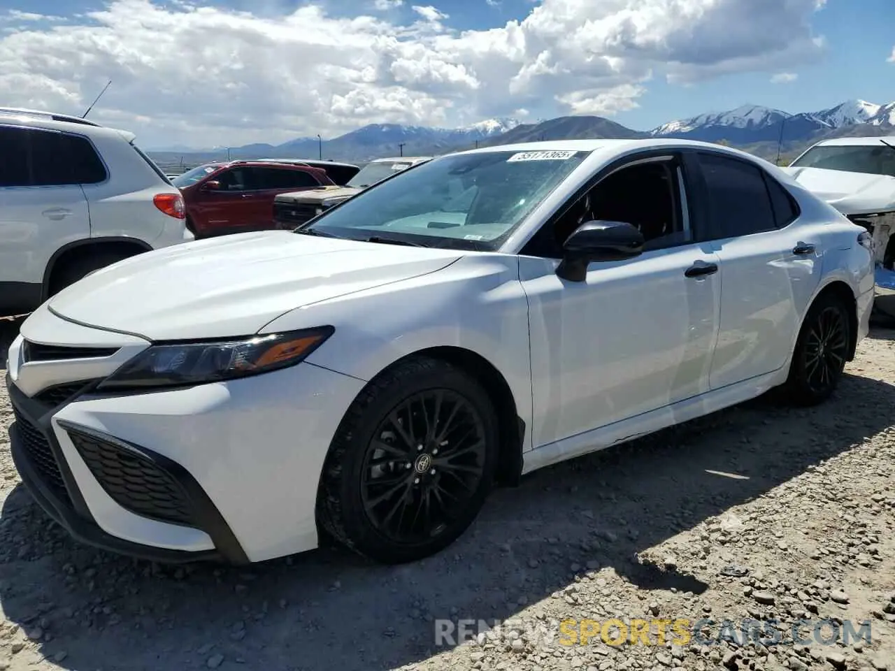 1 Photograph of a damaged car 4T1G11BK3MU045430 TOYOTA CAMRY 2021