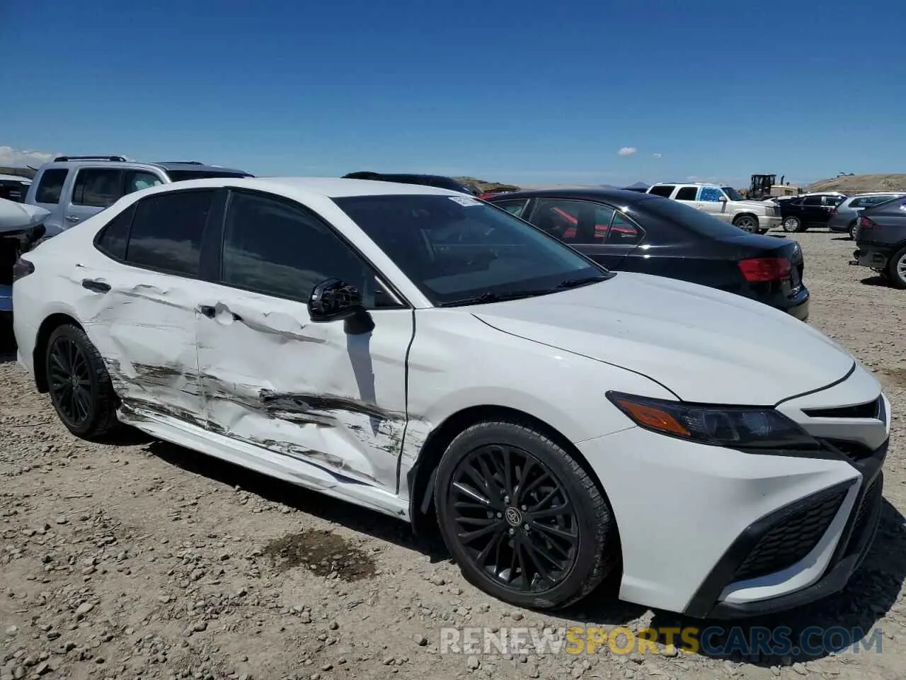 4 Photograph of a damaged car 4T1G11BK3MU045430 TOYOTA CAMRY 2021