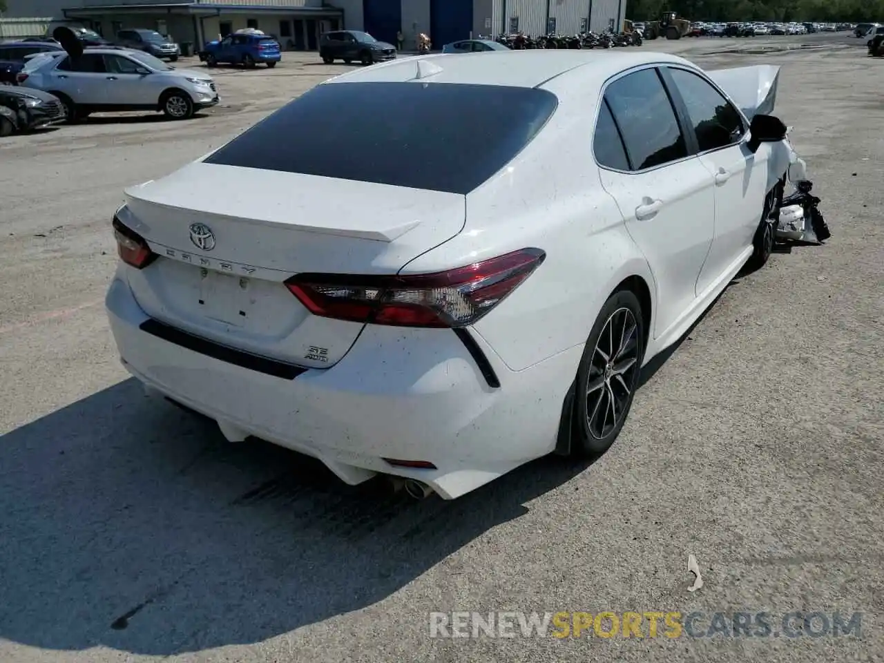 4 Photograph of a damaged car 4T1G11BK4MU029902 TOYOTA CAMRY 2021