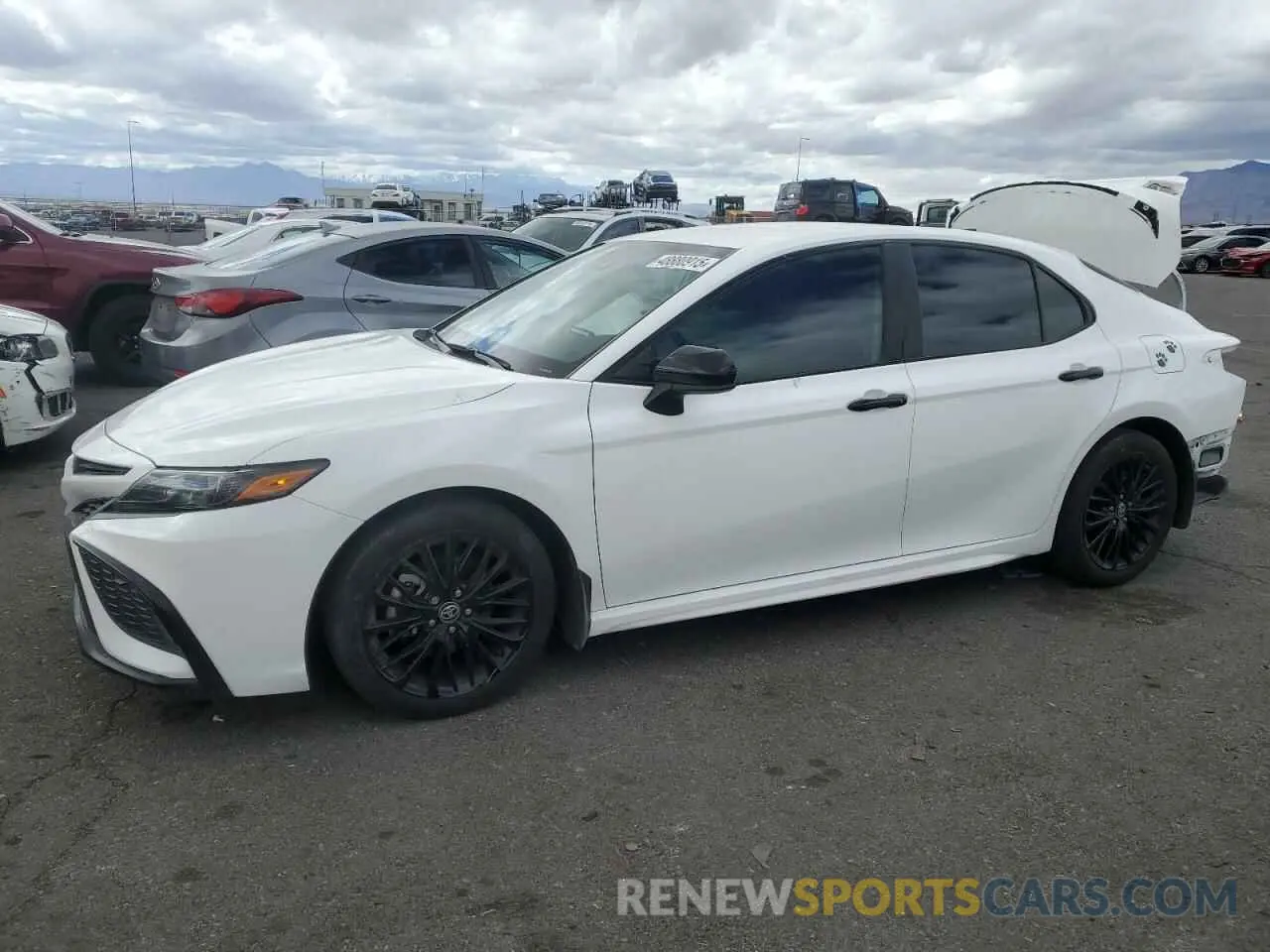 1 Photograph of a damaged car 4T1G11BK5MU030976 TOYOTA CAMRY 2021