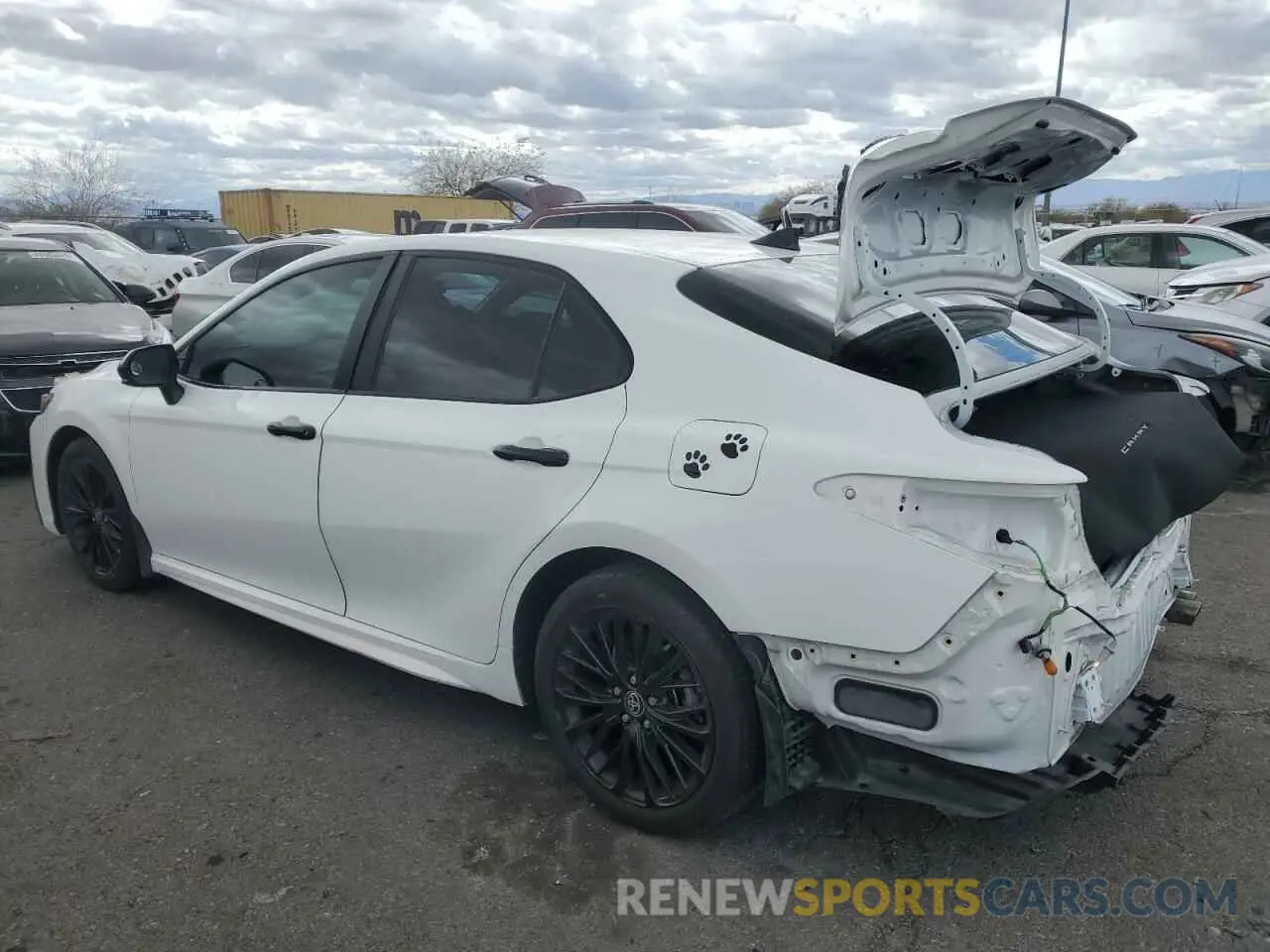 2 Photograph of a damaged car 4T1G11BK5MU030976 TOYOTA CAMRY 2021