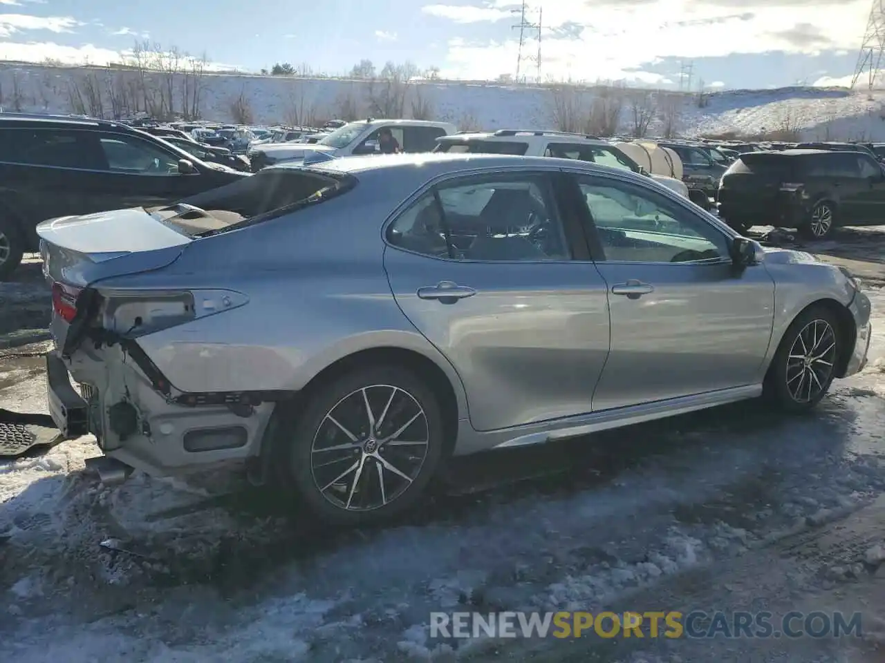 3 Photograph of a damaged car 4T1G11BK5MU037491 TOYOTA CAMRY 2021