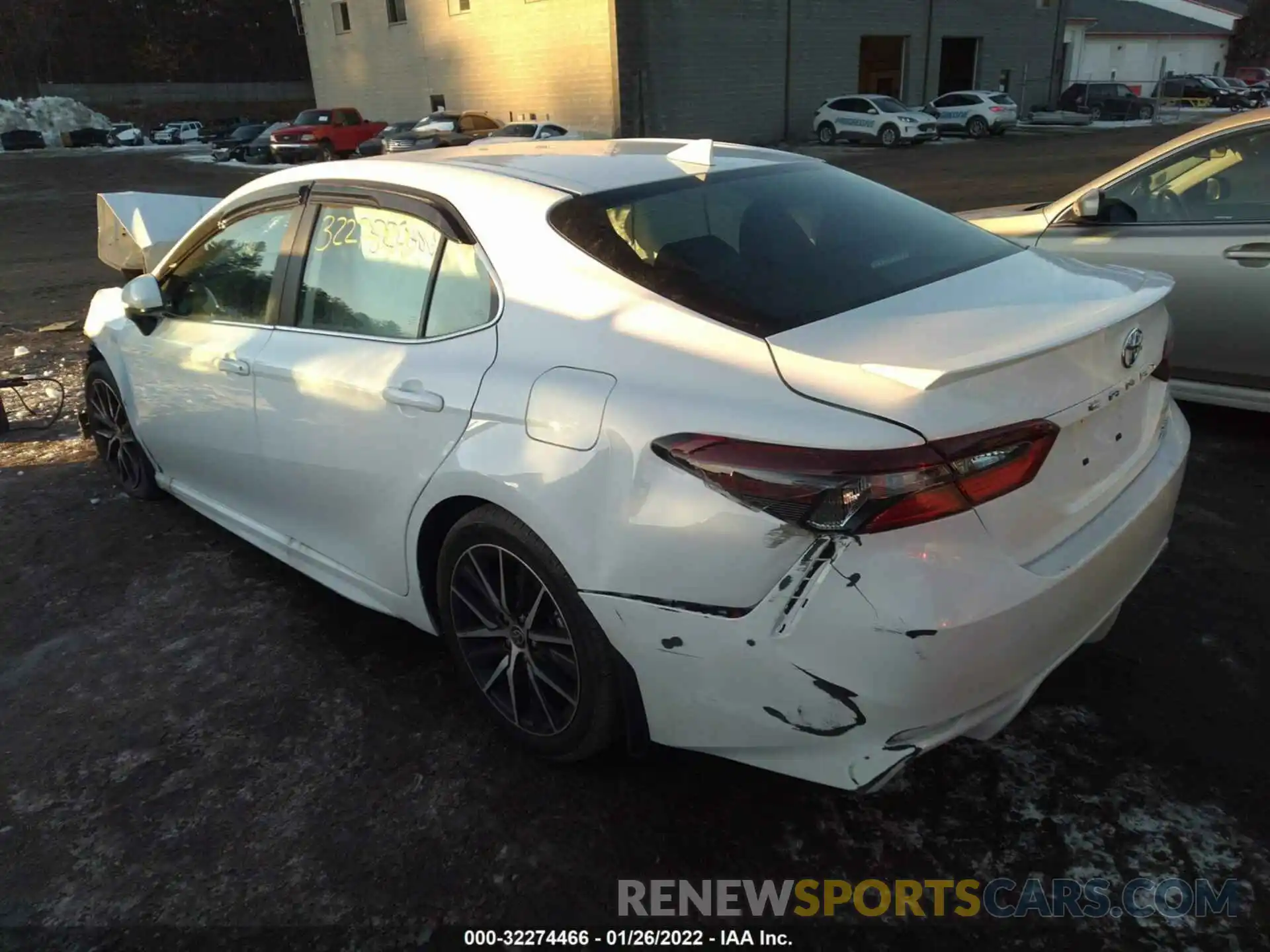 3 Photograph of a damaged car 4T1G11BK5MU046997 TOYOTA CAMRY 2021