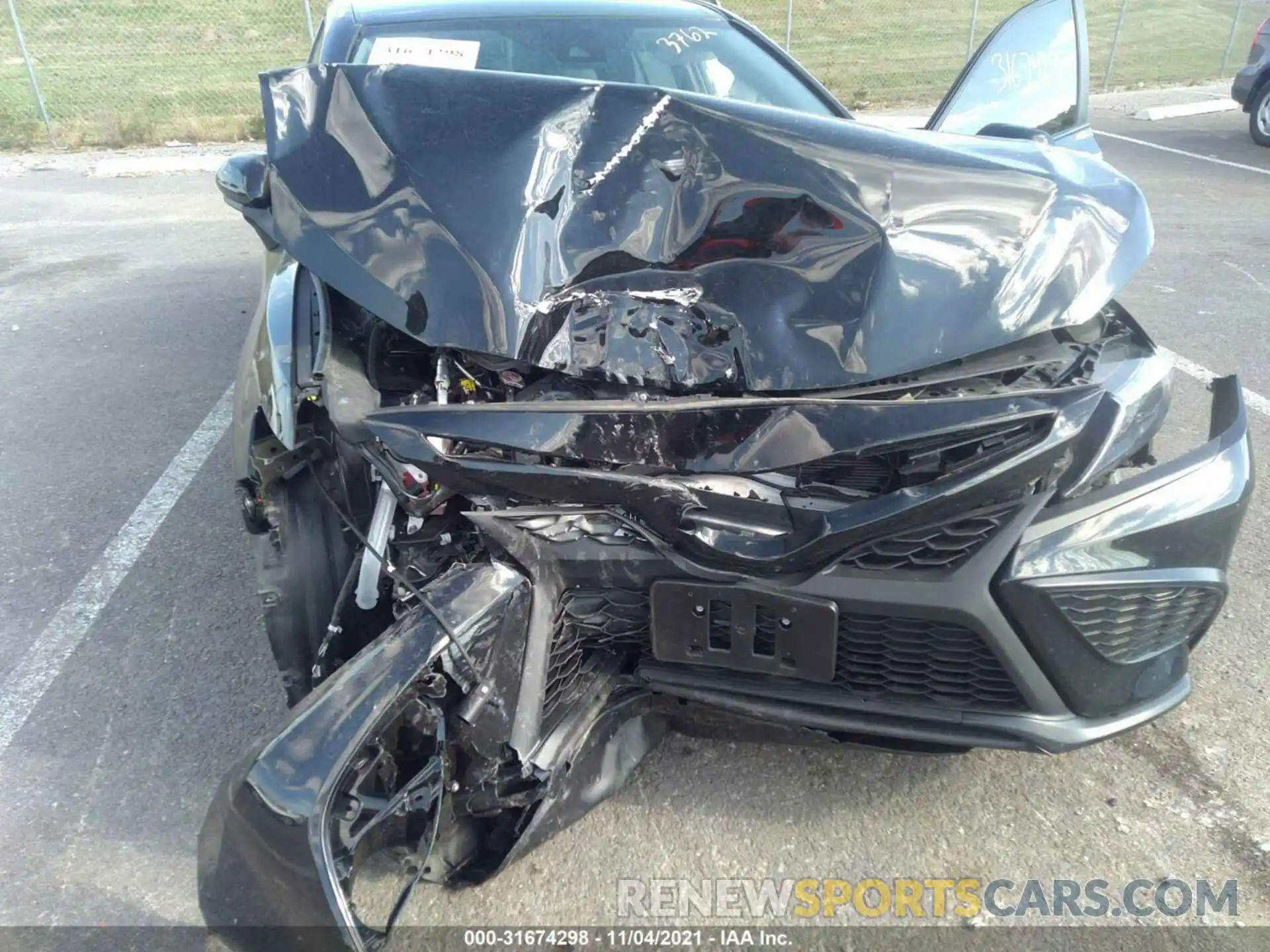 6 Photograph of a damaged car 4T1G11BK6MU023762 TOYOTA CAMRY 2021