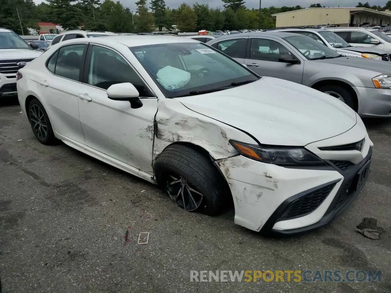 4 Photograph of a damaged car 4T1G11BK6MU036690 TOYOTA CAMRY 2021