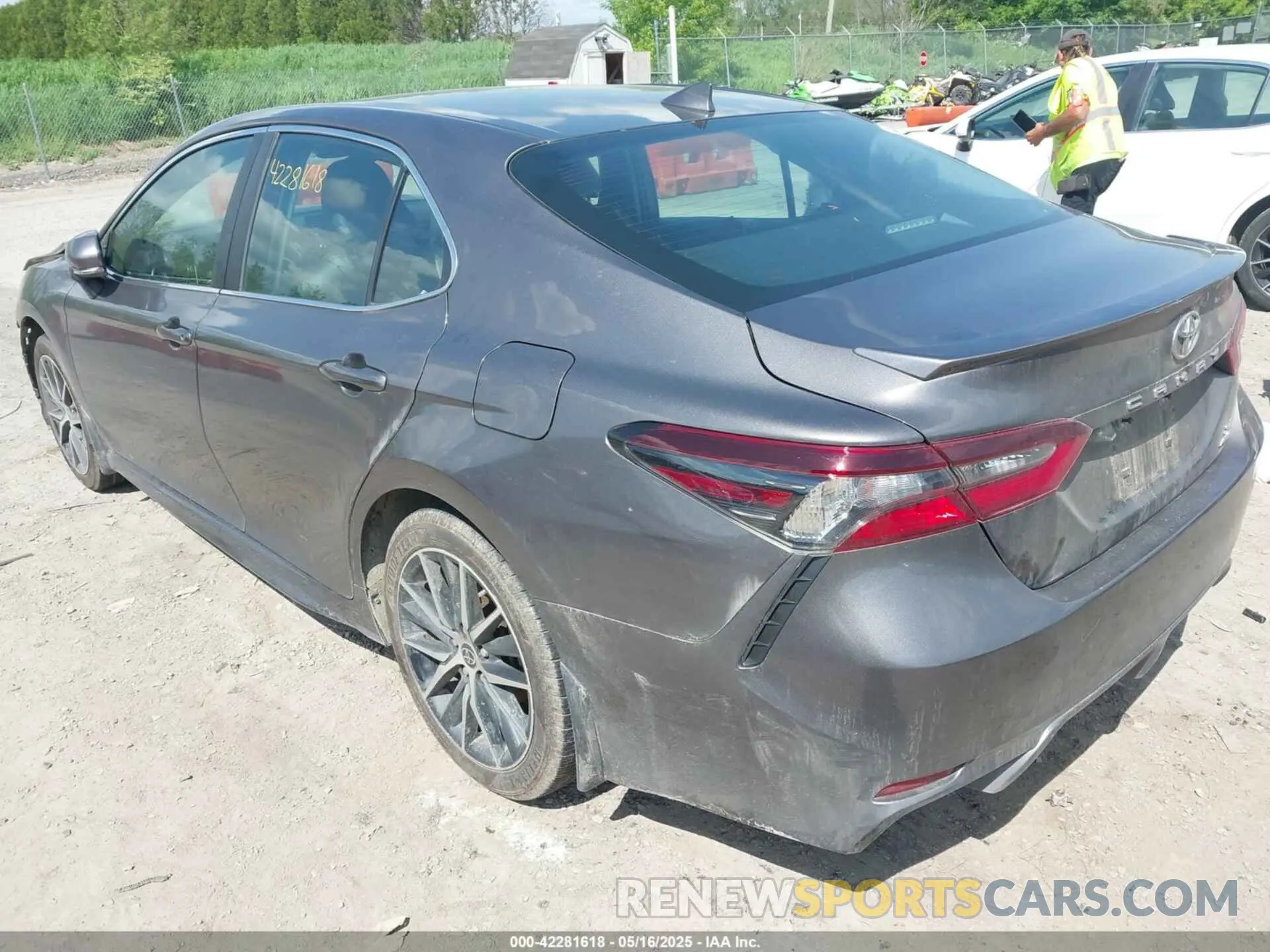 3 Photograph of a damaged car 4T1G11BK7MU023379 TOYOTA CAMRY 2021