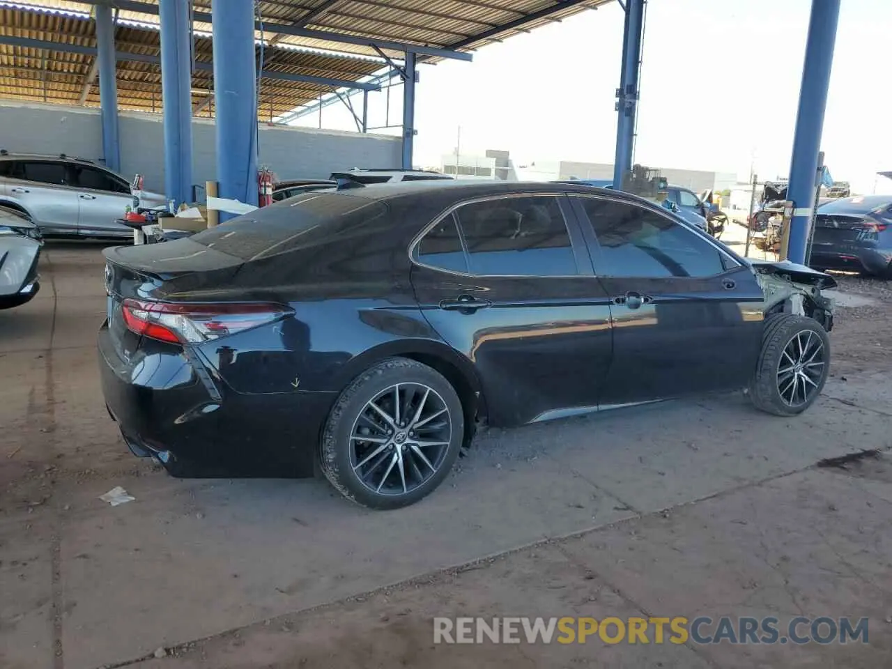 3 Photograph of a damaged car 4T1G11BK7MU029604 TOYOTA CAMRY 2021
