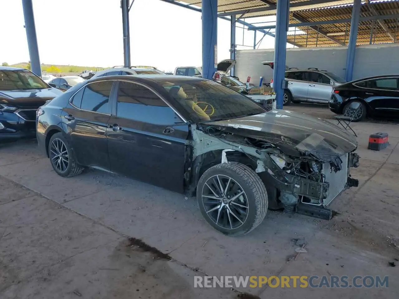 4 Photograph of a damaged car 4T1G11BK7MU029604 TOYOTA CAMRY 2021