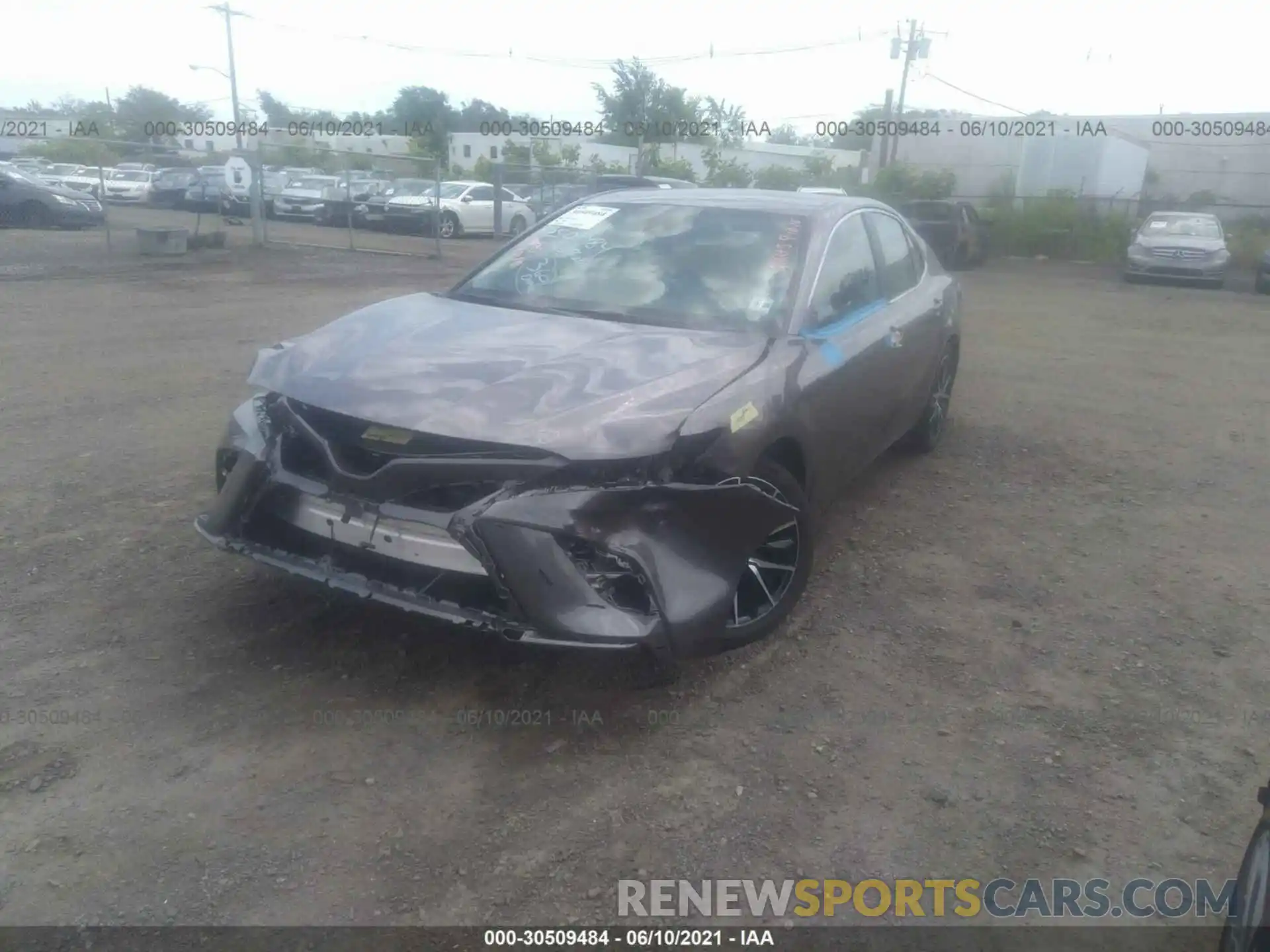 2 Photograph of a damaged car 4T1G11BK7MU032700 TOYOTA CAMRY 2021