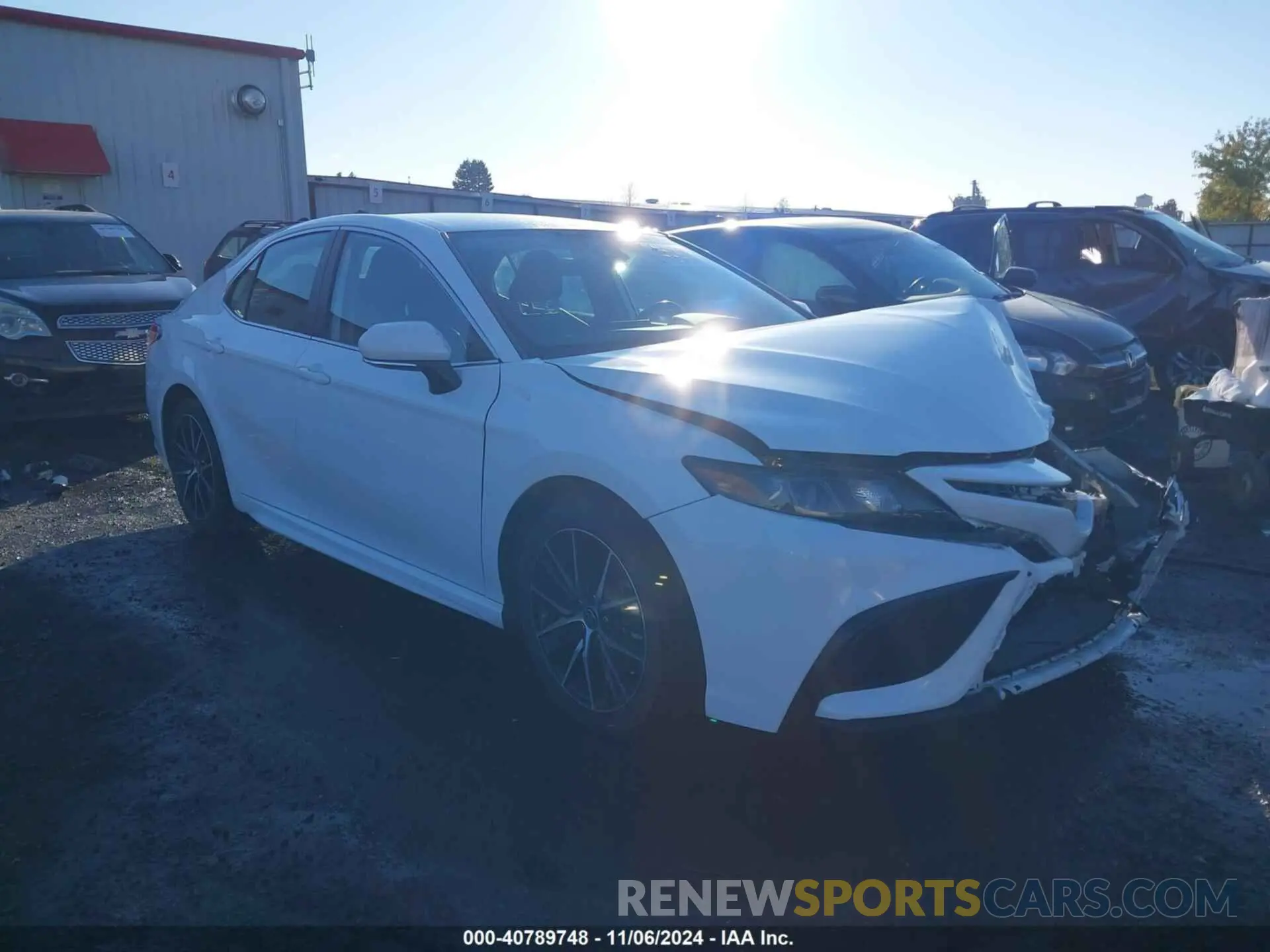 1 Photograph of a damaged car 4T1G11BK7MU034964 TOYOTA CAMRY 2021