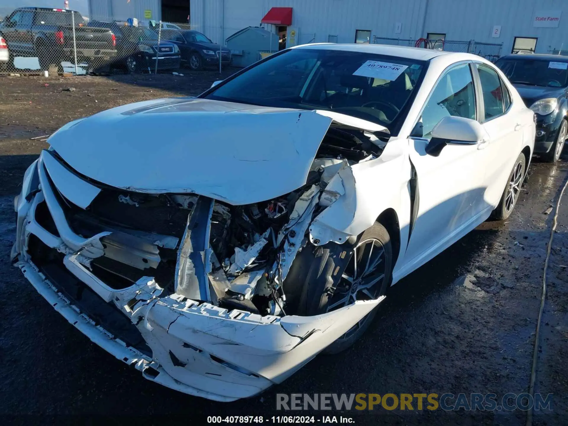 2 Photograph of a damaged car 4T1G11BK7MU034964 TOYOTA CAMRY 2021