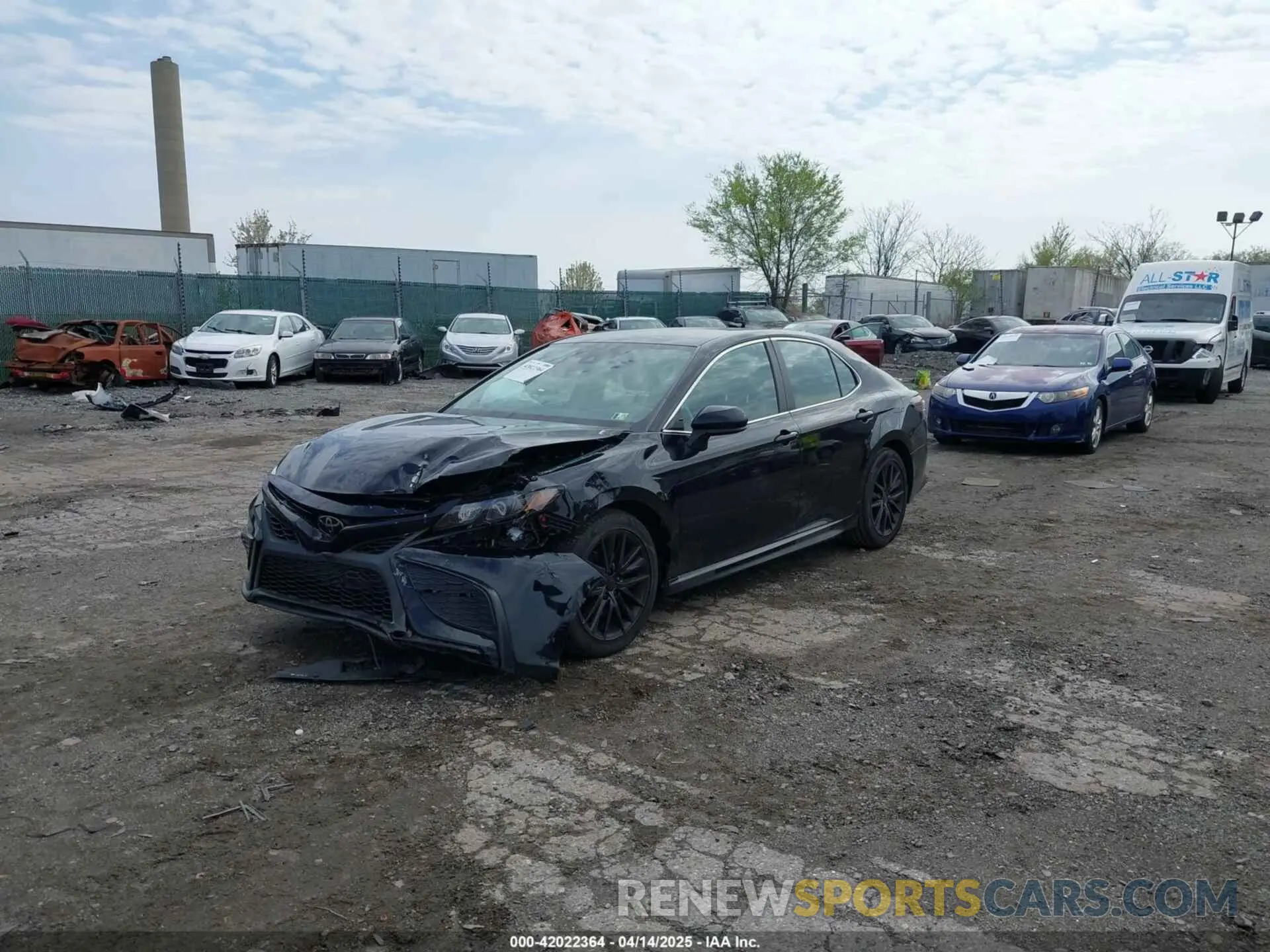 2 Photograph of a damaged car 4T1G11BK7MU037007 TOYOTA CAMRY 2021
